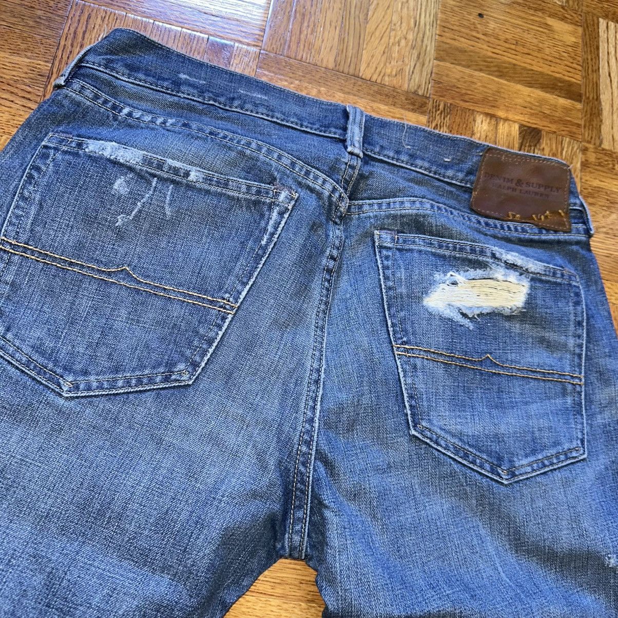 Denim & Supply Ralph Lauren Denim and Supply Ralph Lauren Ripped Slim Denim Jeans sz 34 Size US 34 / EU 50 - 4 Thumbnail