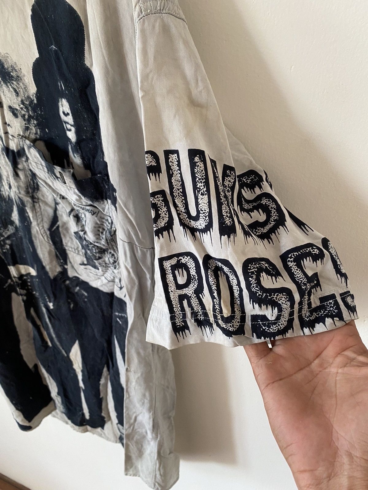 Guns N' Roses × Vintage Guns N Roses button Shirt Size US XL / EU 56 / 4 - 4 Thumbnail