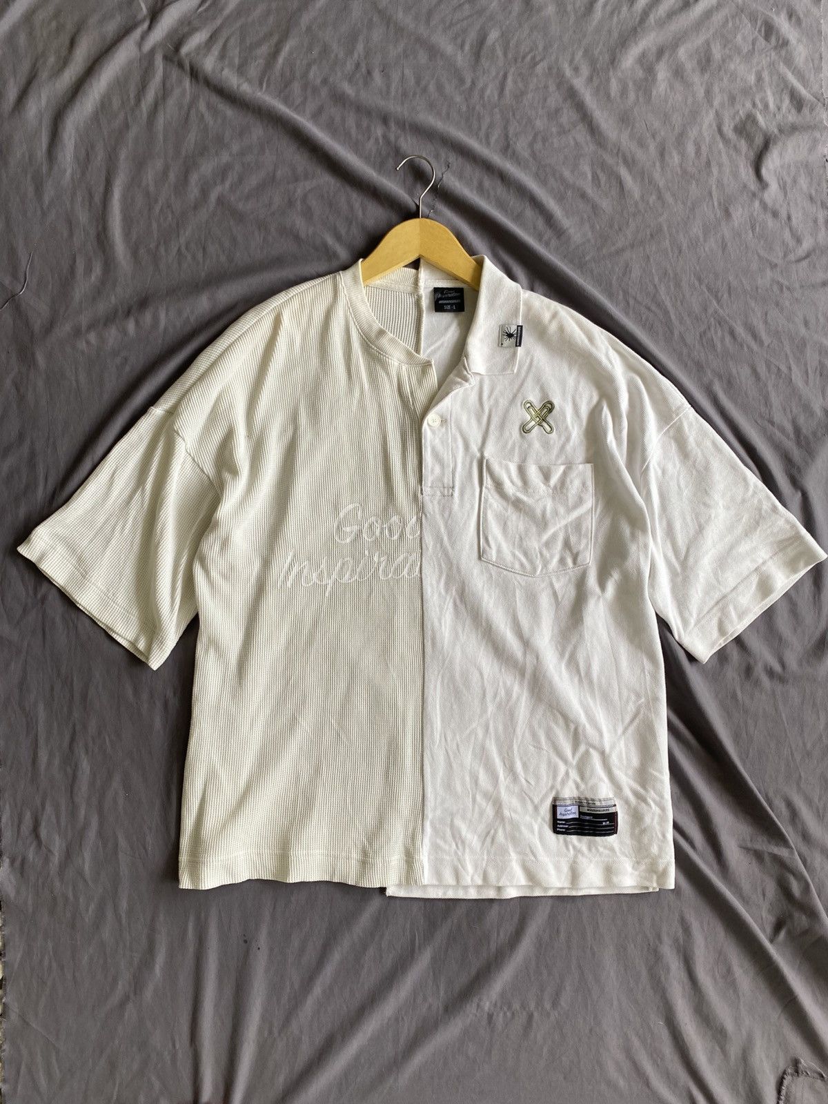 GU x Miharayasuhiro Half Polo Shirt
