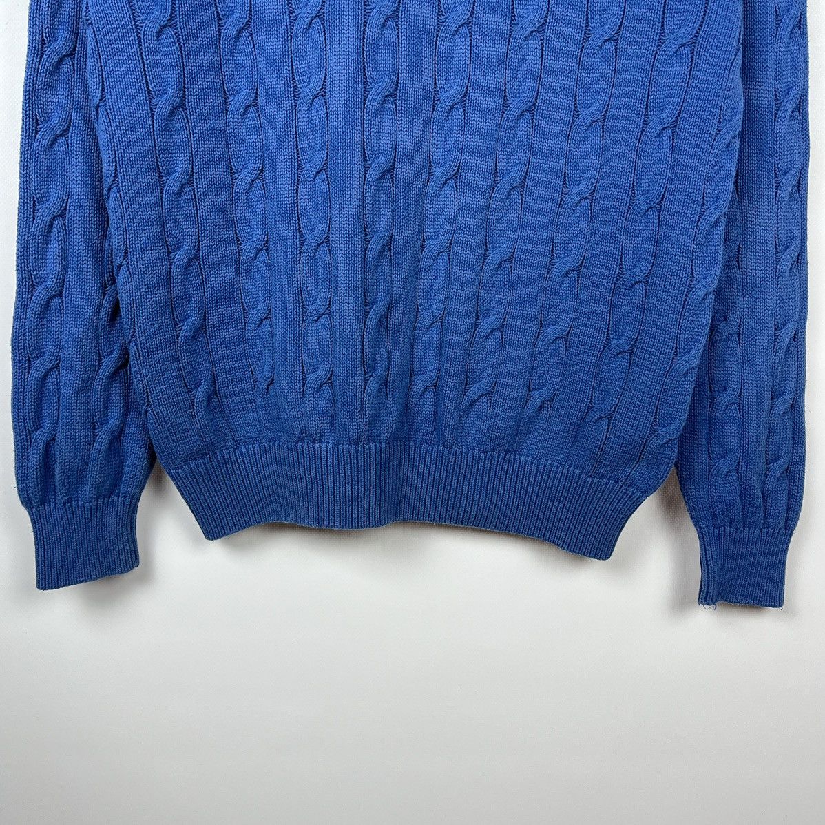 Polo Ralph Lauren Vintage Polo Ralph Lauren cable knit sweater 90’s Size US L / EU 52-54 / 3 - 6 Thumbnail