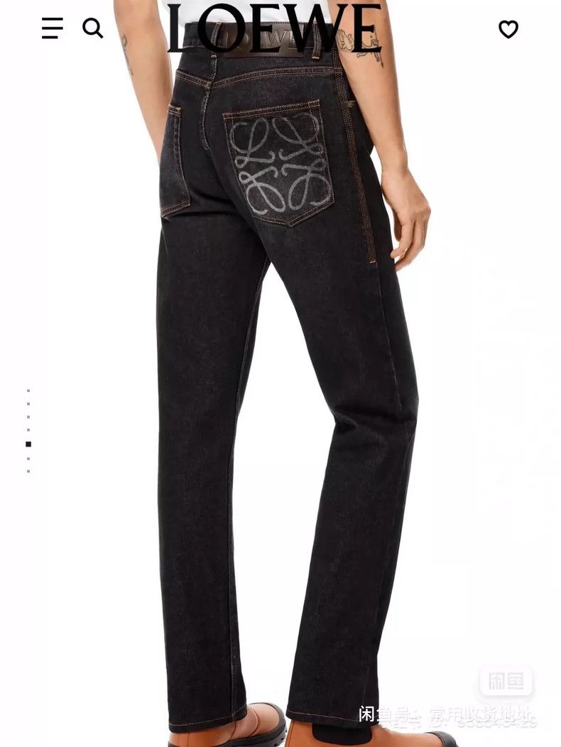 Loewe LOEWE Straight jeans Size US 30 / EU 46 - 1 Thumbnail