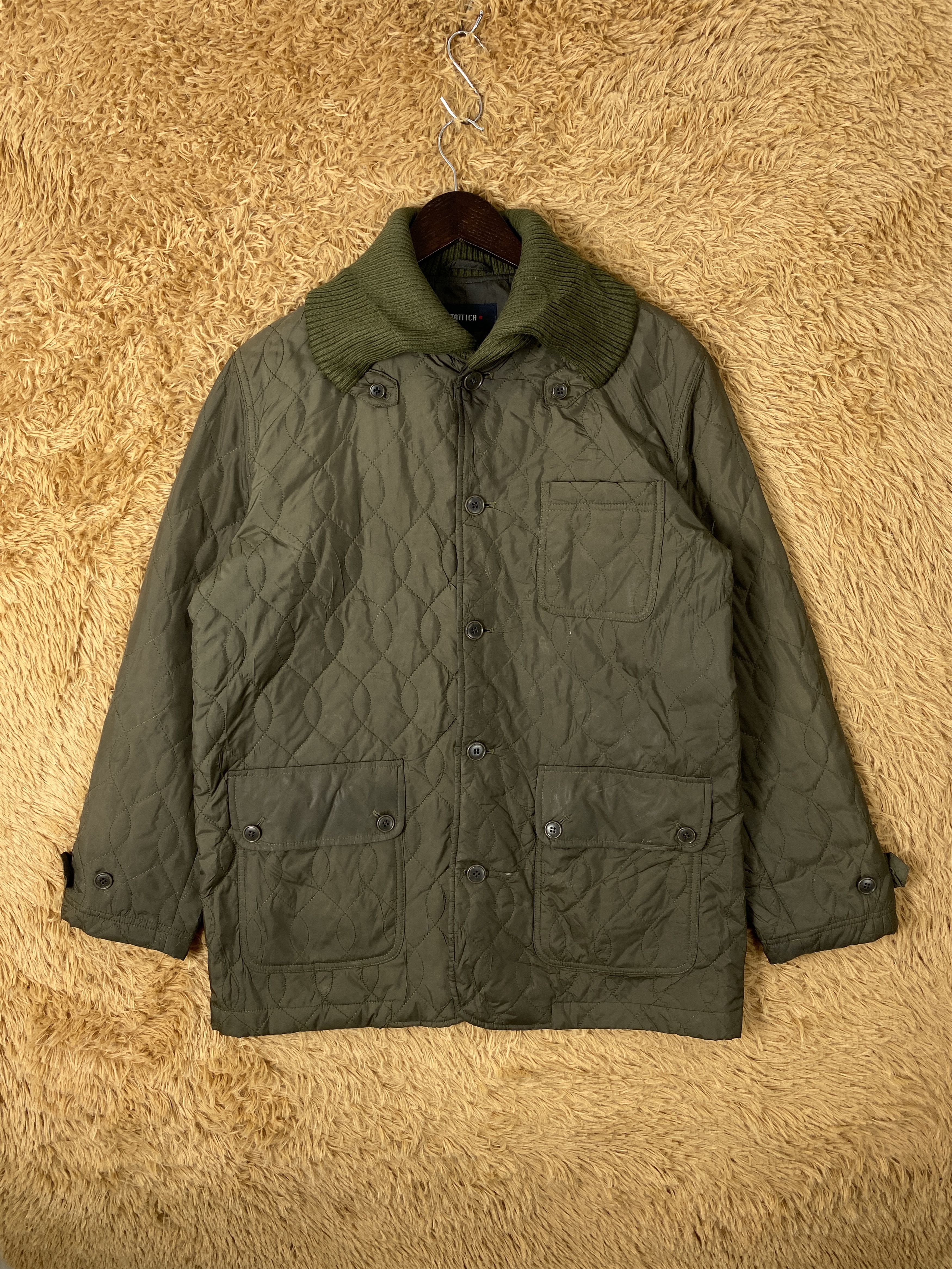 Japanese Brand Vintage Tattica Quilted Jacket J2165 Size US M / EU 48-50 / 2 - 1 Thumbnail