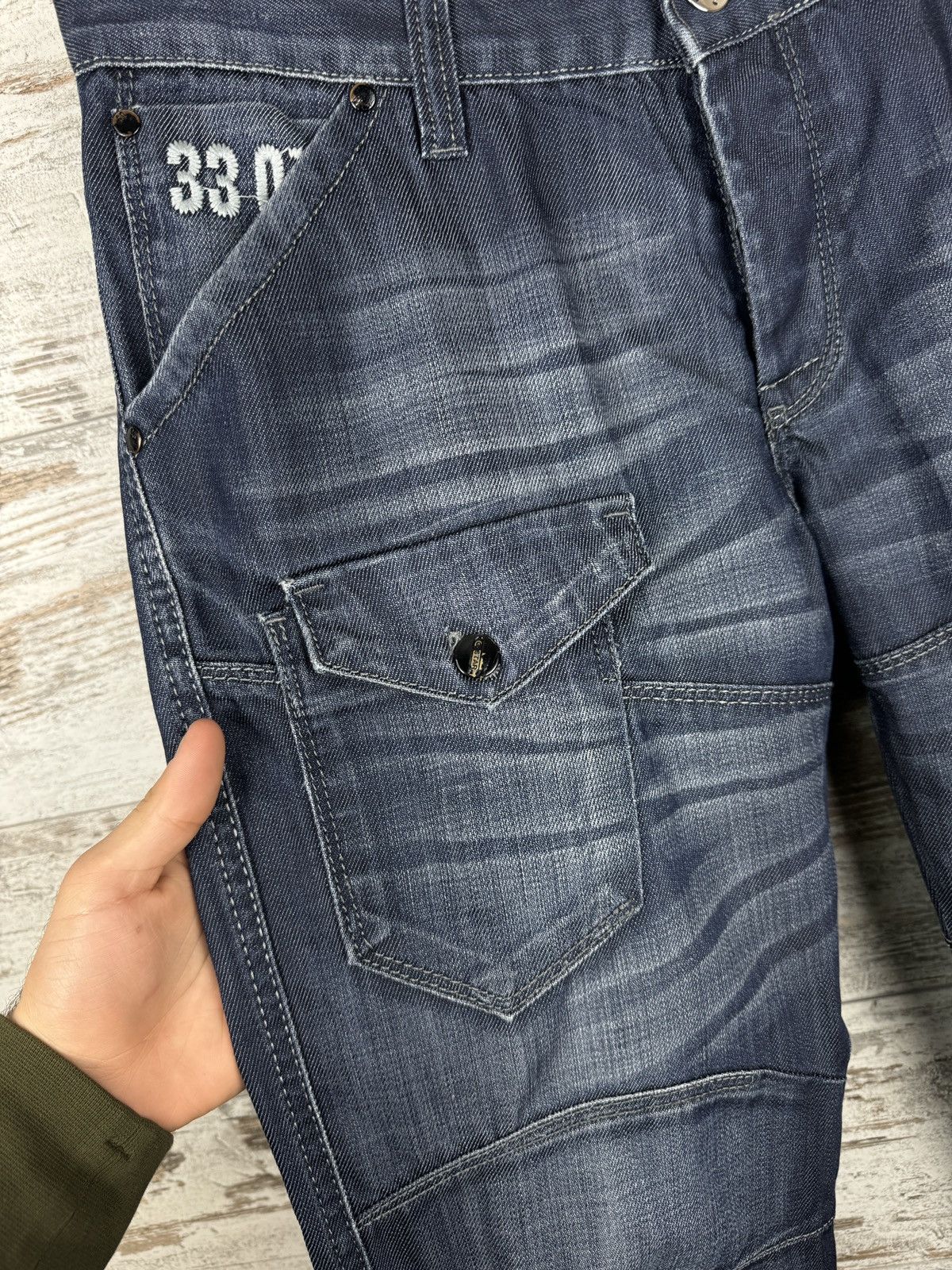 G-Star Mens Vintage G Star Raw cargo jeans denim pants Japanese y2k Size US 33 - 6 Thumbnail