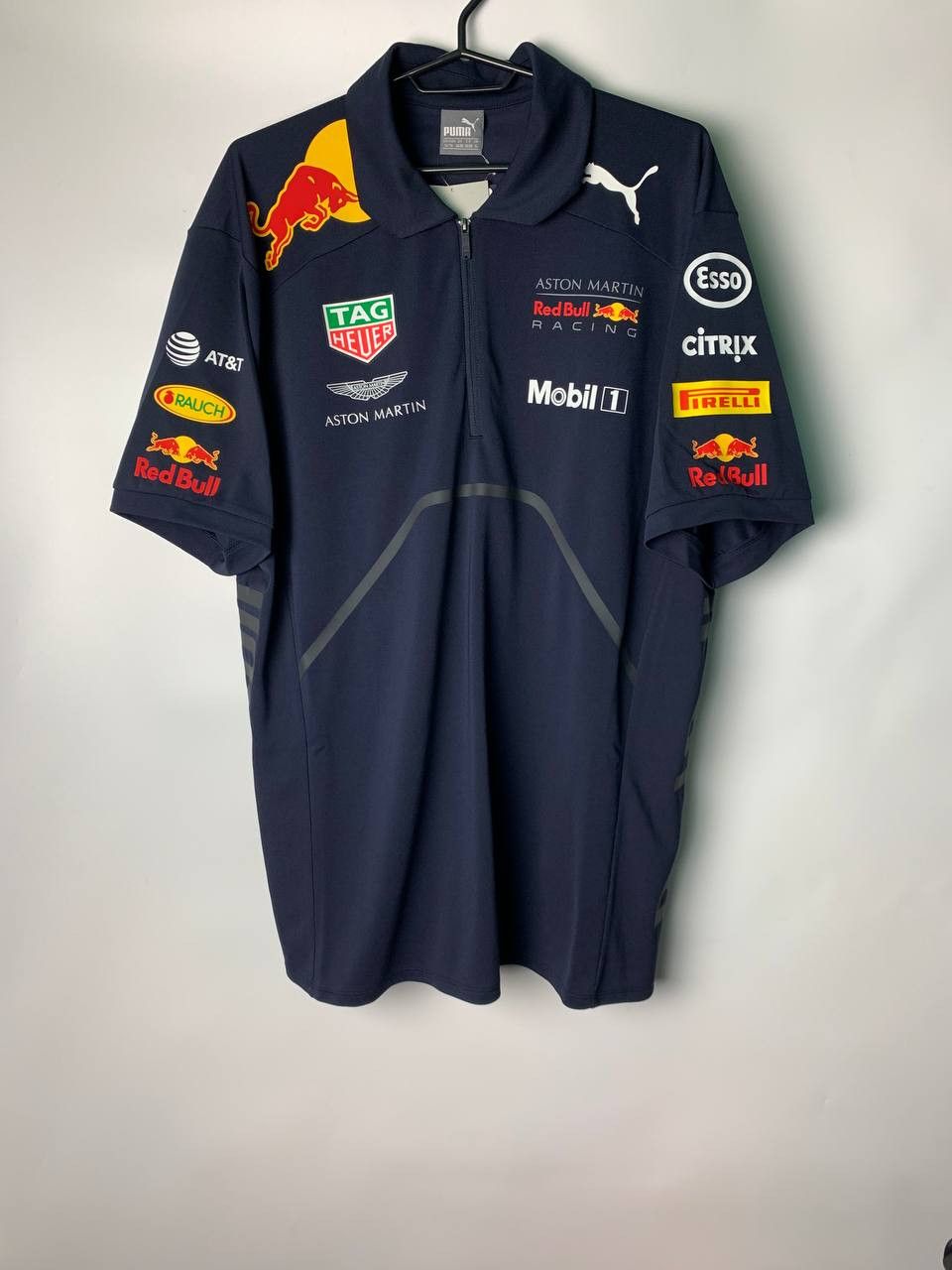 Vintage Red Bull Racing Aston Martin Puma Formula T-shirt