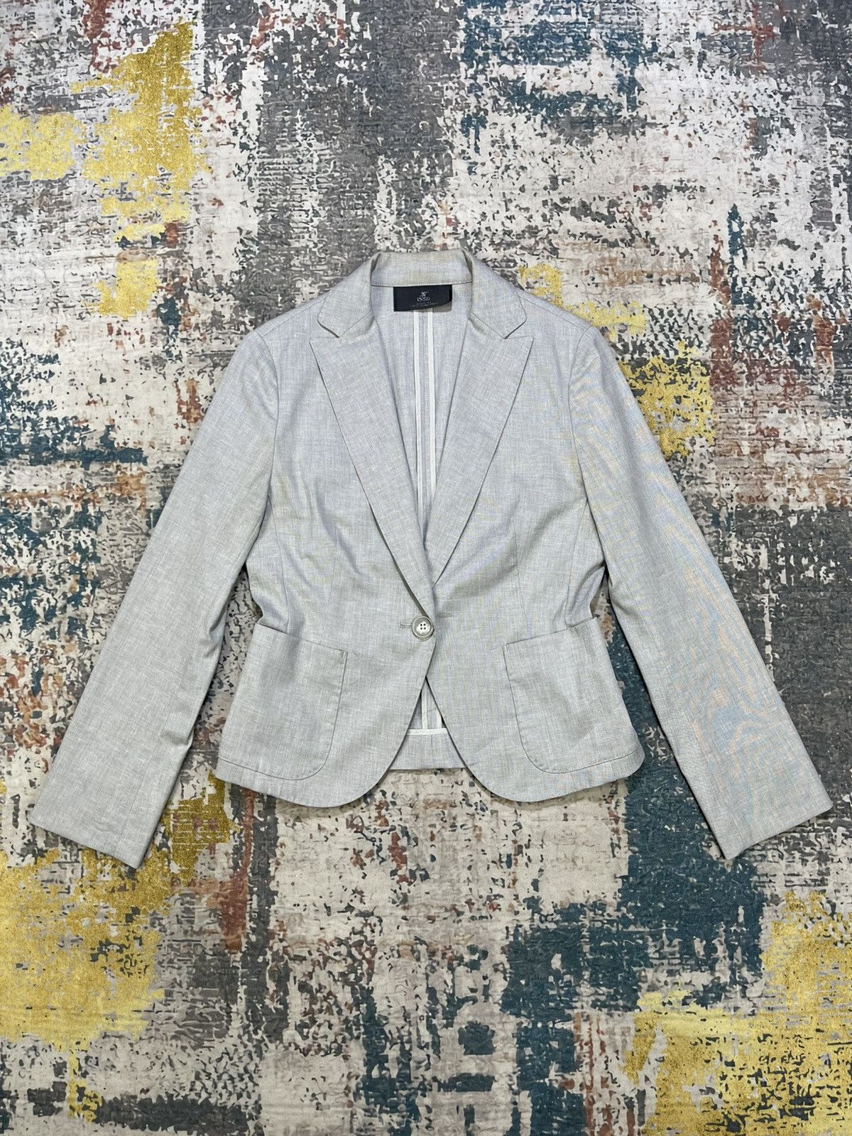 Yohji Yamamoto Ined Single Breasted Blazers Size S / US 4 / IT 40 - 1 Thumbnail