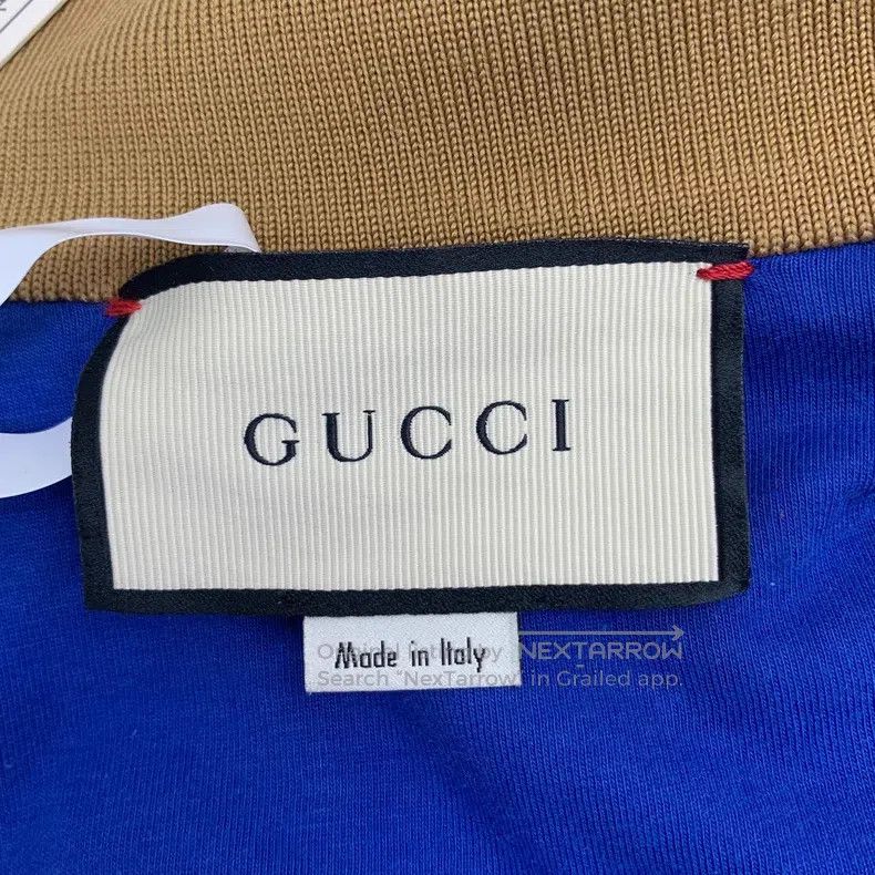 Gucci Gucci Colour block striped logo jacquard stitching lapel z Size S / US 4 / IT 40 - 5 Thumbnail