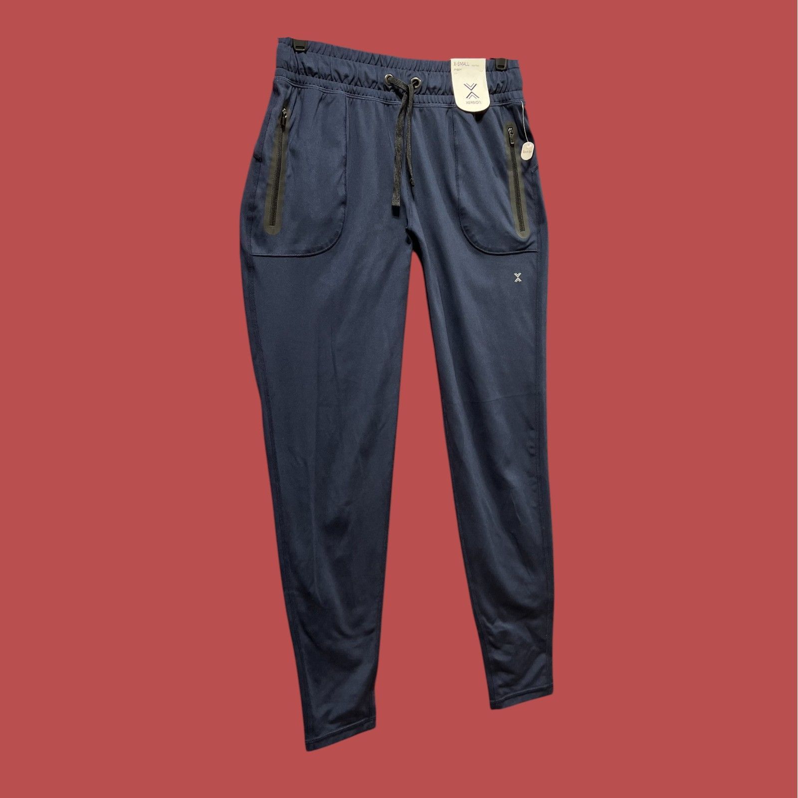 Other Xersion - Women's Mid-Rise Jogger Pants - Comfortable Fit - Size 28" / US 6 / IT 42 - 15 Thumbnail