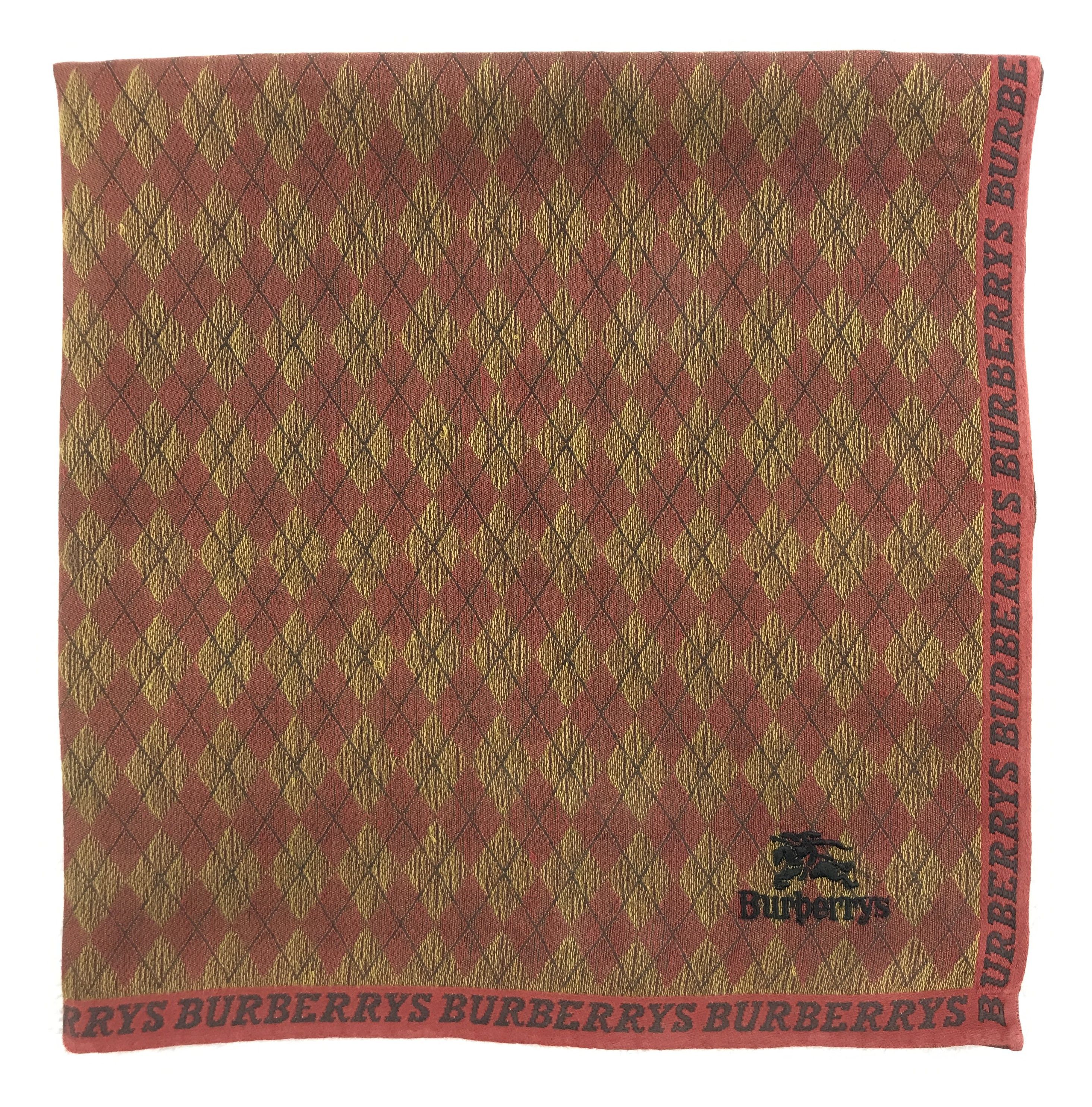 Burberry × Vintage Vintage Burberry Bandana Neckerchief Handkerchief Size ONE SIZE - 2 Thumbnail