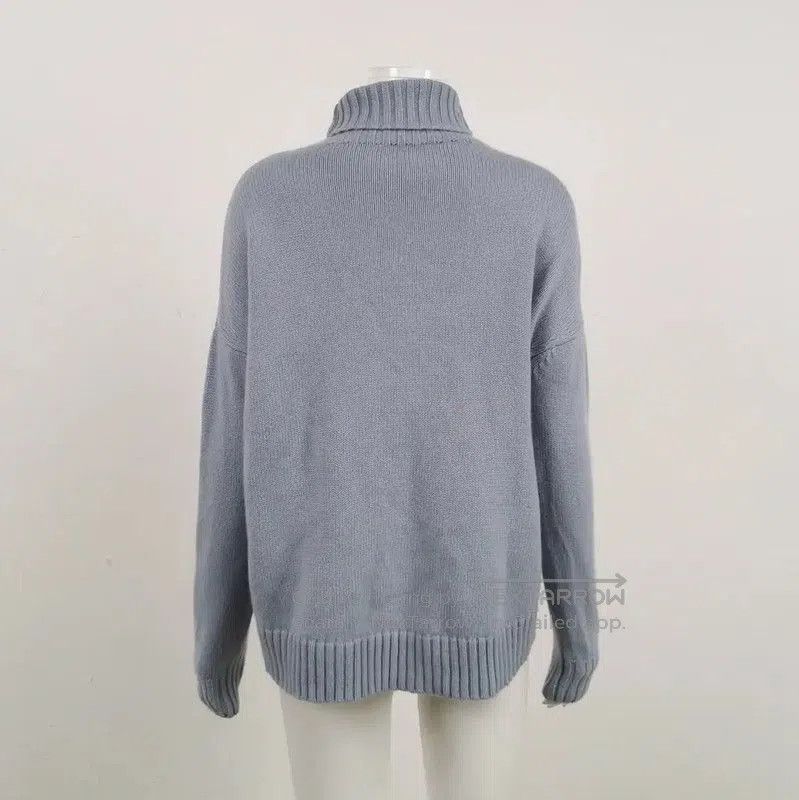 Max Mara MaxMara Blue Wool Blend Pullover Sweater . Size S / US 4 / IT 40 - 2 Thumbnail