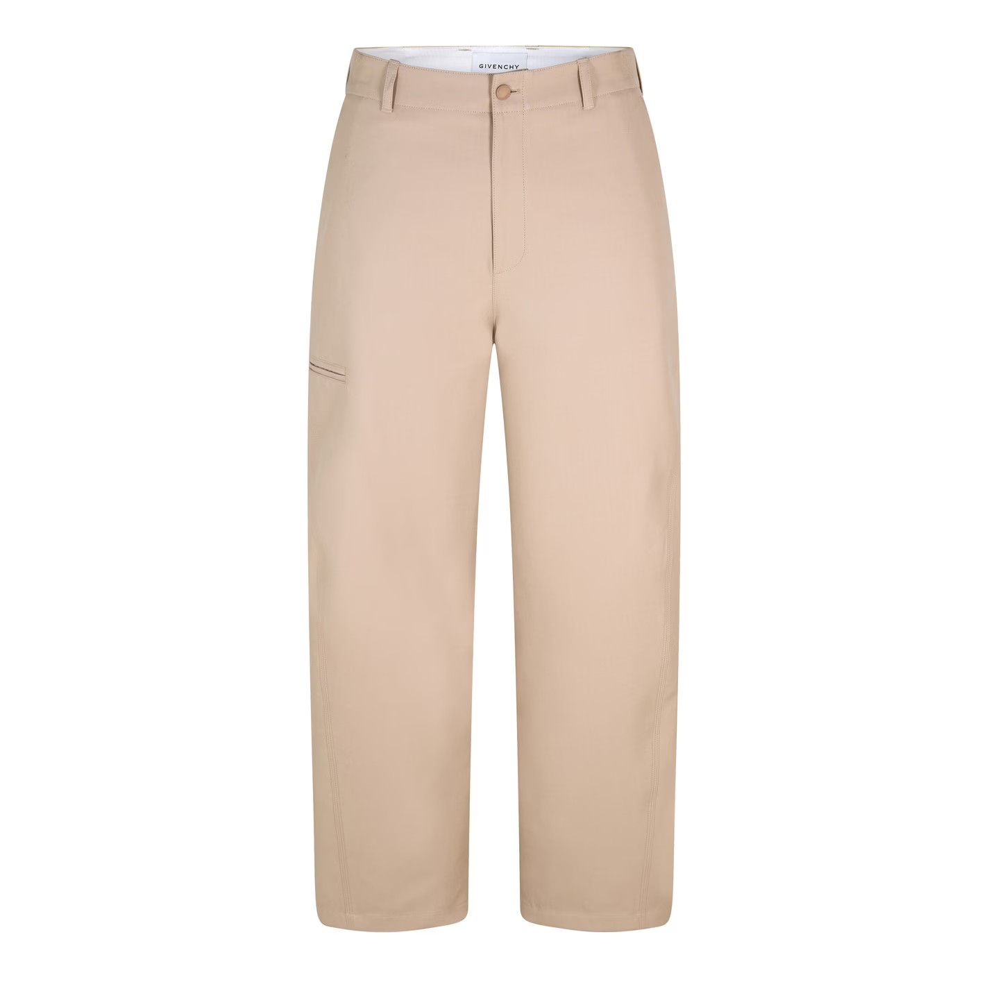 Givenchy o1g2r1mq0426 Logo Workwear Cargo Trousers in Beige Size US 30 / EU 46 - 1 Thumbnail