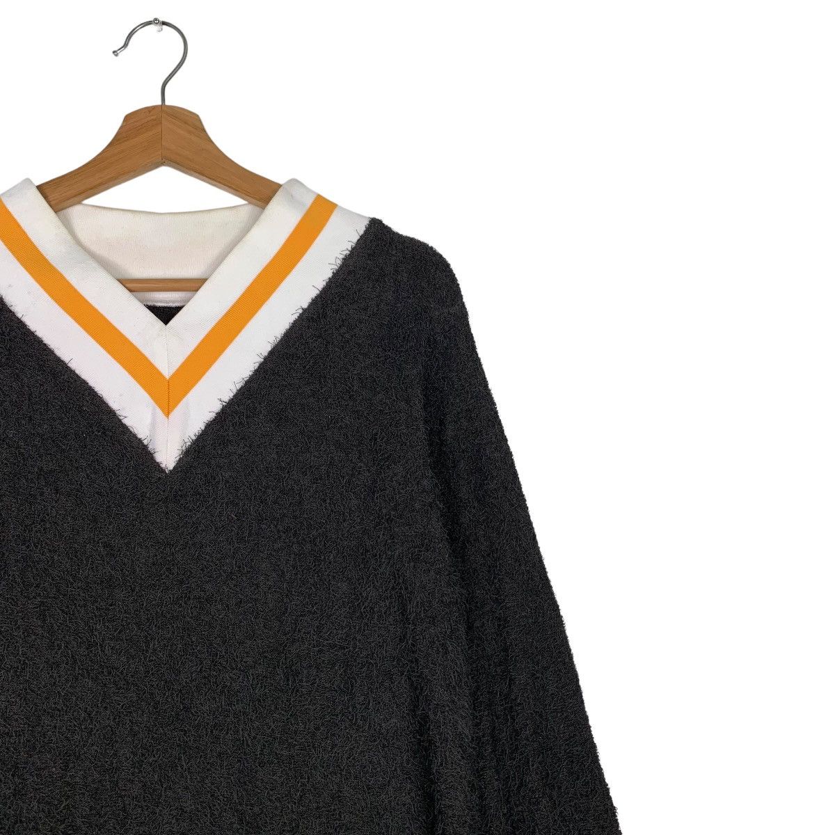 Japanese Brand WHIZ-LIMITED Style&Tailored by LUMP V Neck Sweater #0217-C10 Size US L / EU 52-54 / 3 - 5 Thumbnail