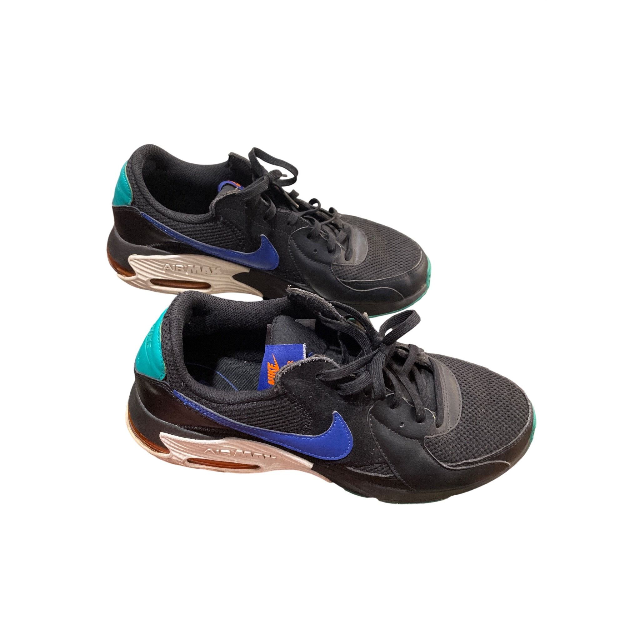 Nike Nike Air Max Excee mens leather black blue neptune sneakers Size US 10.5 / EU 43-44 - 3 Thumbnail