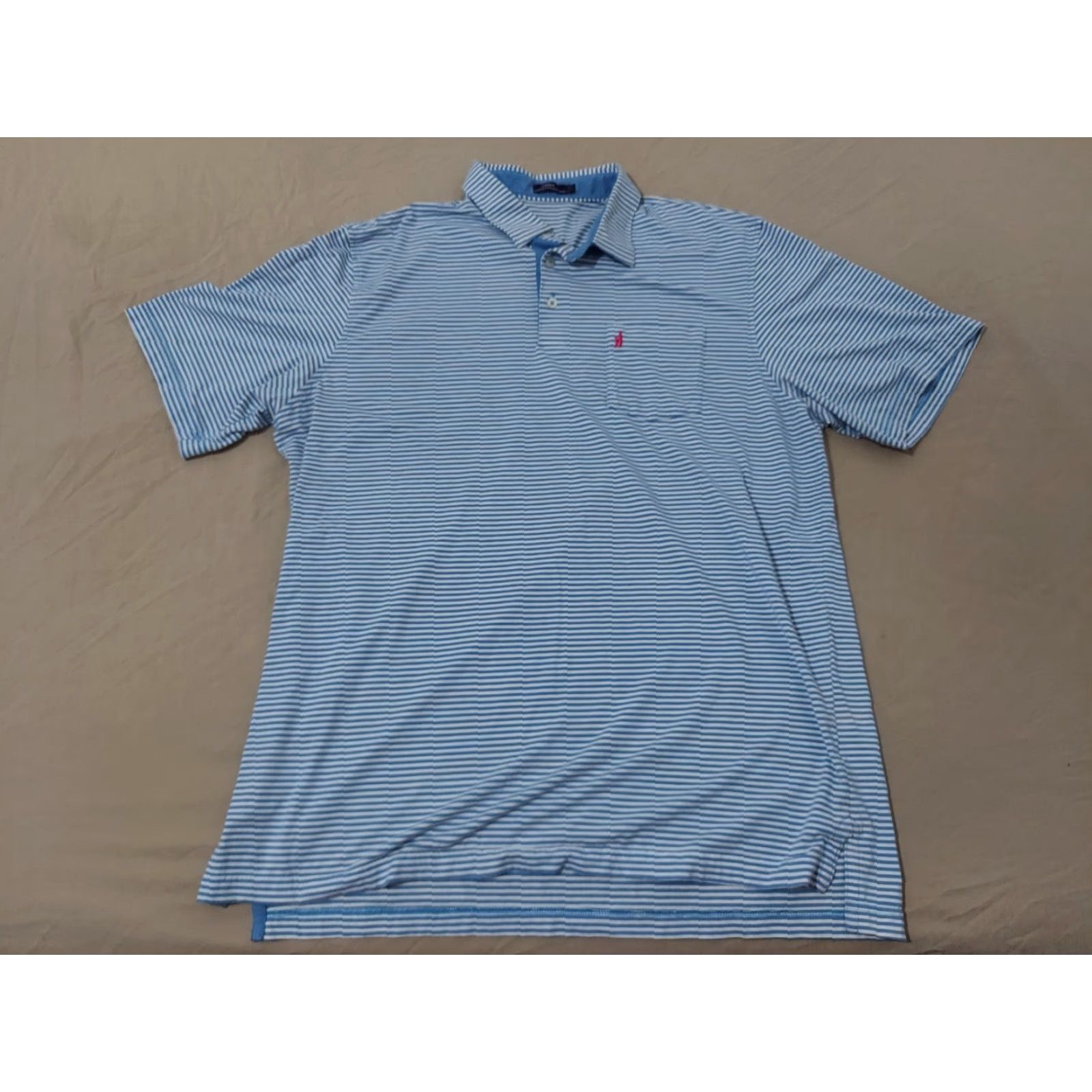 johnnie-O johnnie-O Polo Shirt XL Blue Athletic Mens Regular Size XL Polo Mens Shirt Blue Athletic Johnnie-O Size US XL / EU 56 / 4 - 2 Thumbnail