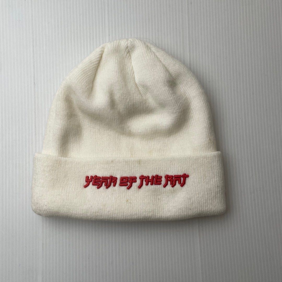 Oakley Oakley Beanie Year of The Rat in White Color Size ONE SIZE - 3 Thumbnail