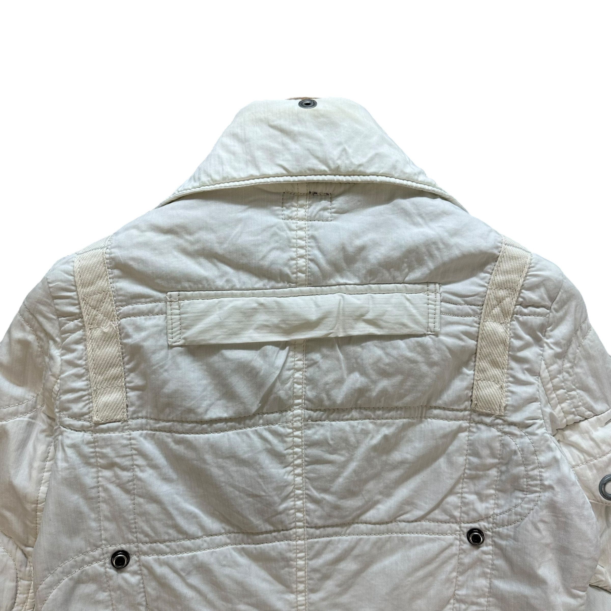G-Star G-STAR RAW Techwear White Bomber Jacket #A65-1559 Size US S / EU 44-46 / 1 - 15 Thumbnail
