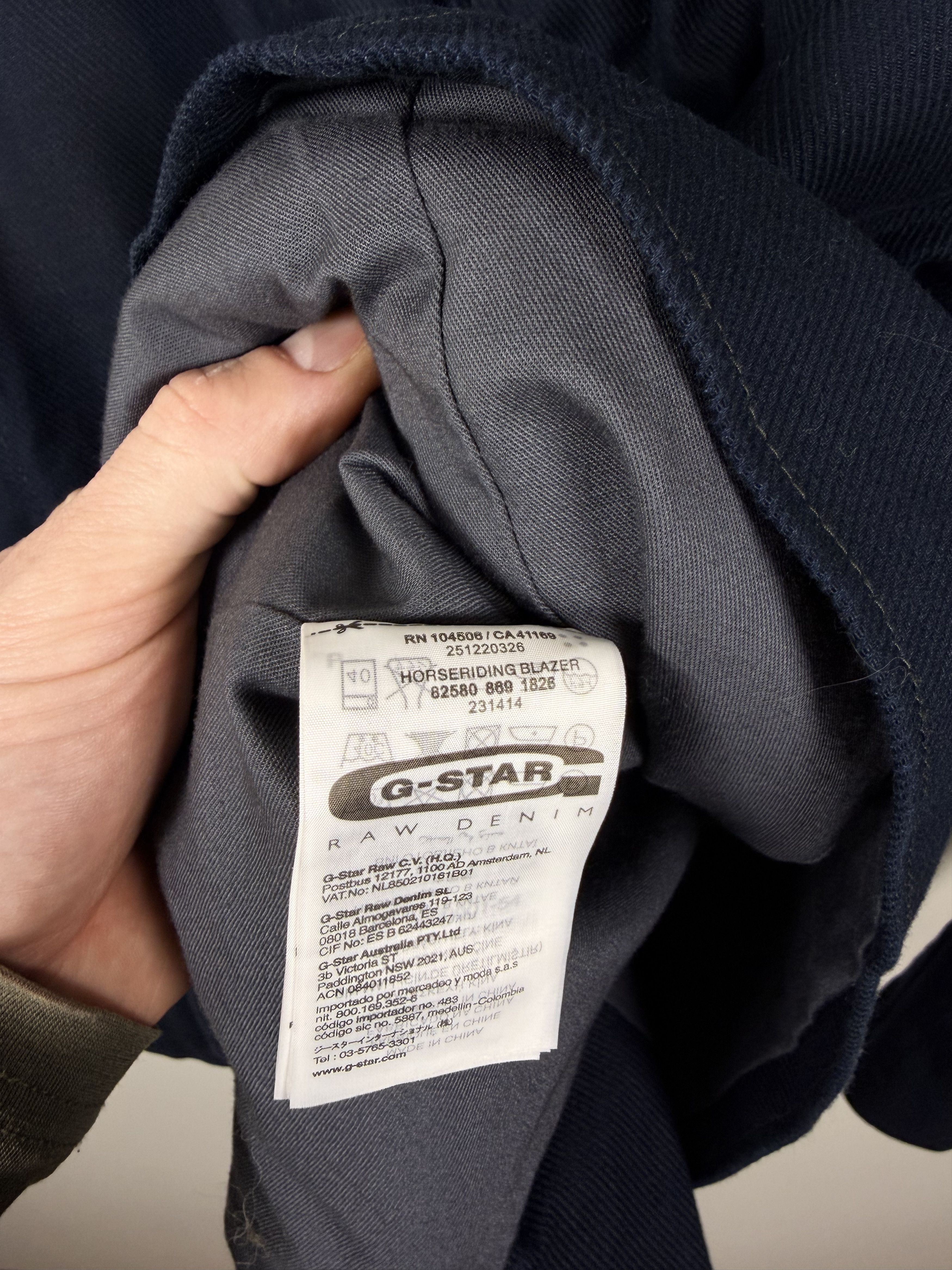 G-Star Men's G-Star Raw Horseriding Jacket (M) Size US M / EU 48-50 / 2 - 6 Thumbnail