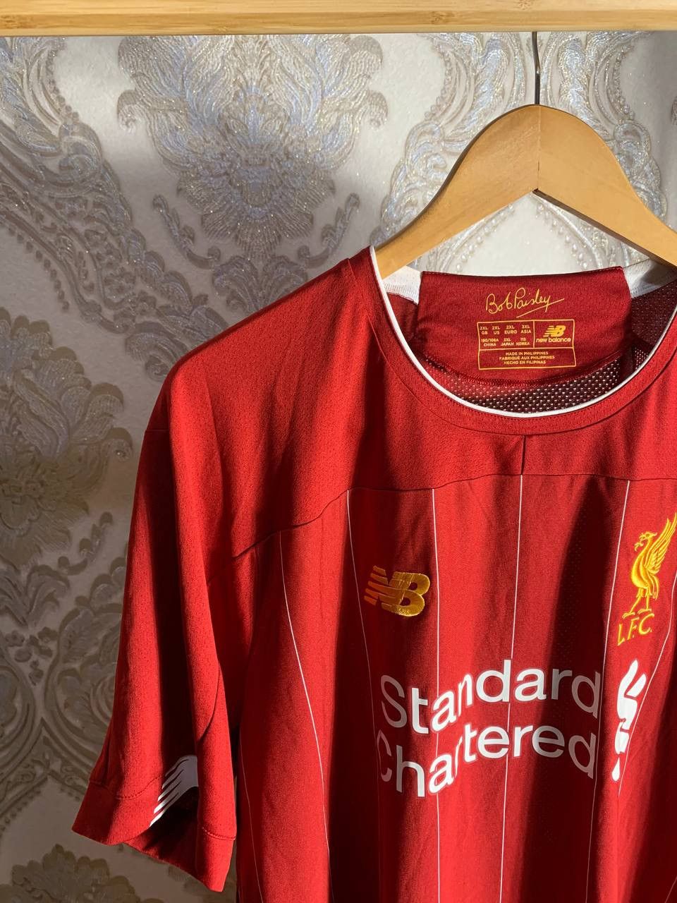 New Balance × Vintage VERY RARE NEW BALANCE FC LIVERPOOL ENGLAND SOCCER JERSEY Y2K Size US XXL / EU 58 / 5 - 4 Thumbnail