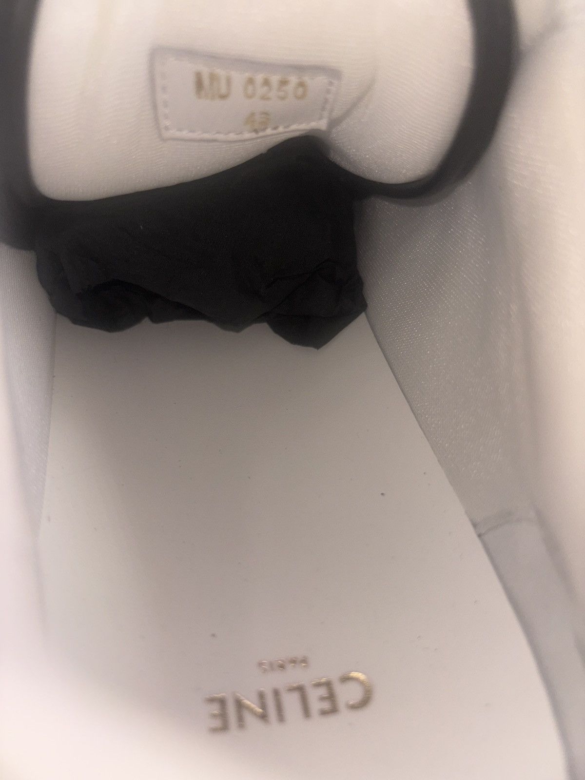 Celine Celine Leather Sneakers Size US 10 / EU 43 - 11 Thumbnail