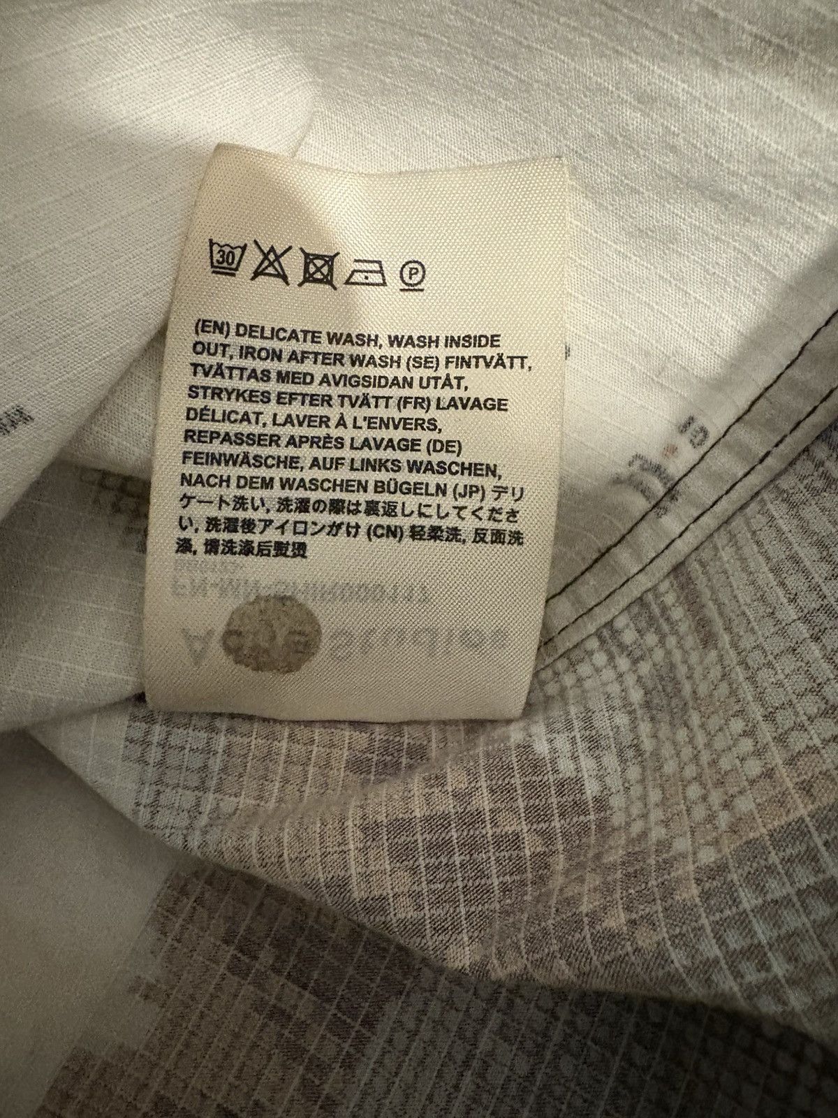 Acne Studios Acne Studios Flower Grid button-up Size US M / EU 48-50 / 2 - 5 Thumbnail
