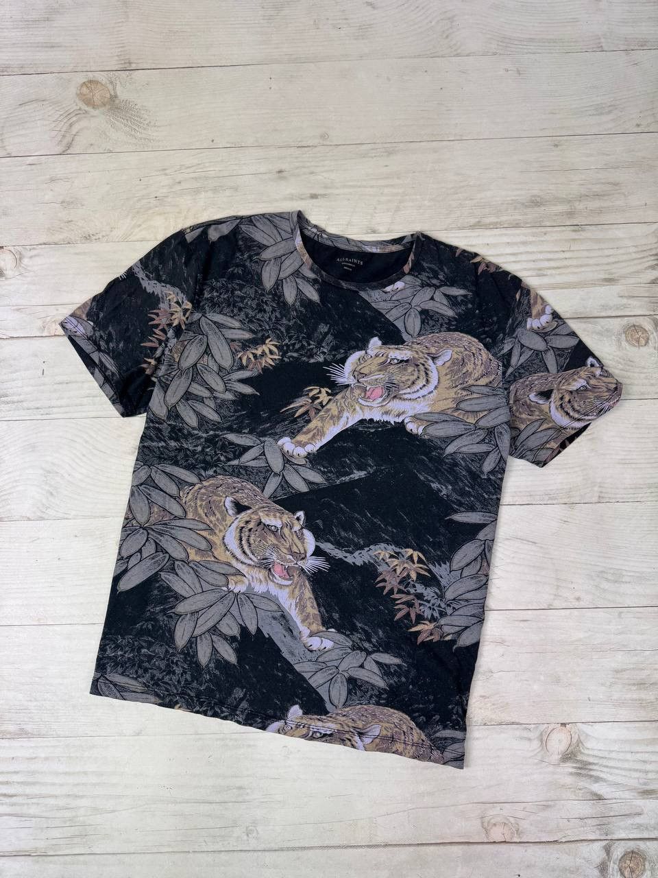 Allsaints Allsaints Chokai SS Crew Tiger T Shirt Size US M / EU 48-50 / 2 - 1 Thumbnail