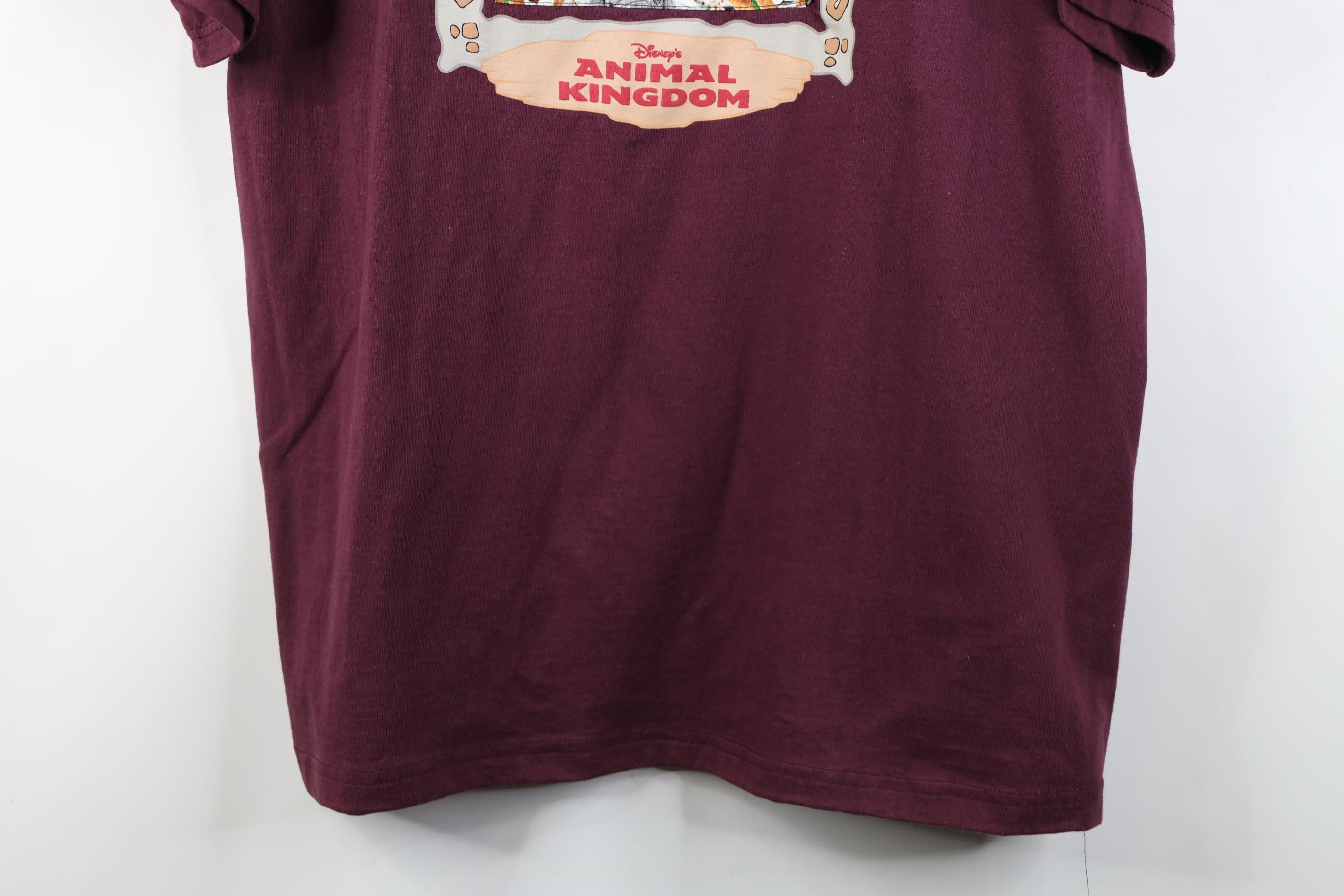 Disney Vintage 90s Disney Earth Day Animal Short Sleeve T-Shirt Size US L / EU 52-54 / 3 - 3 Thumbnail