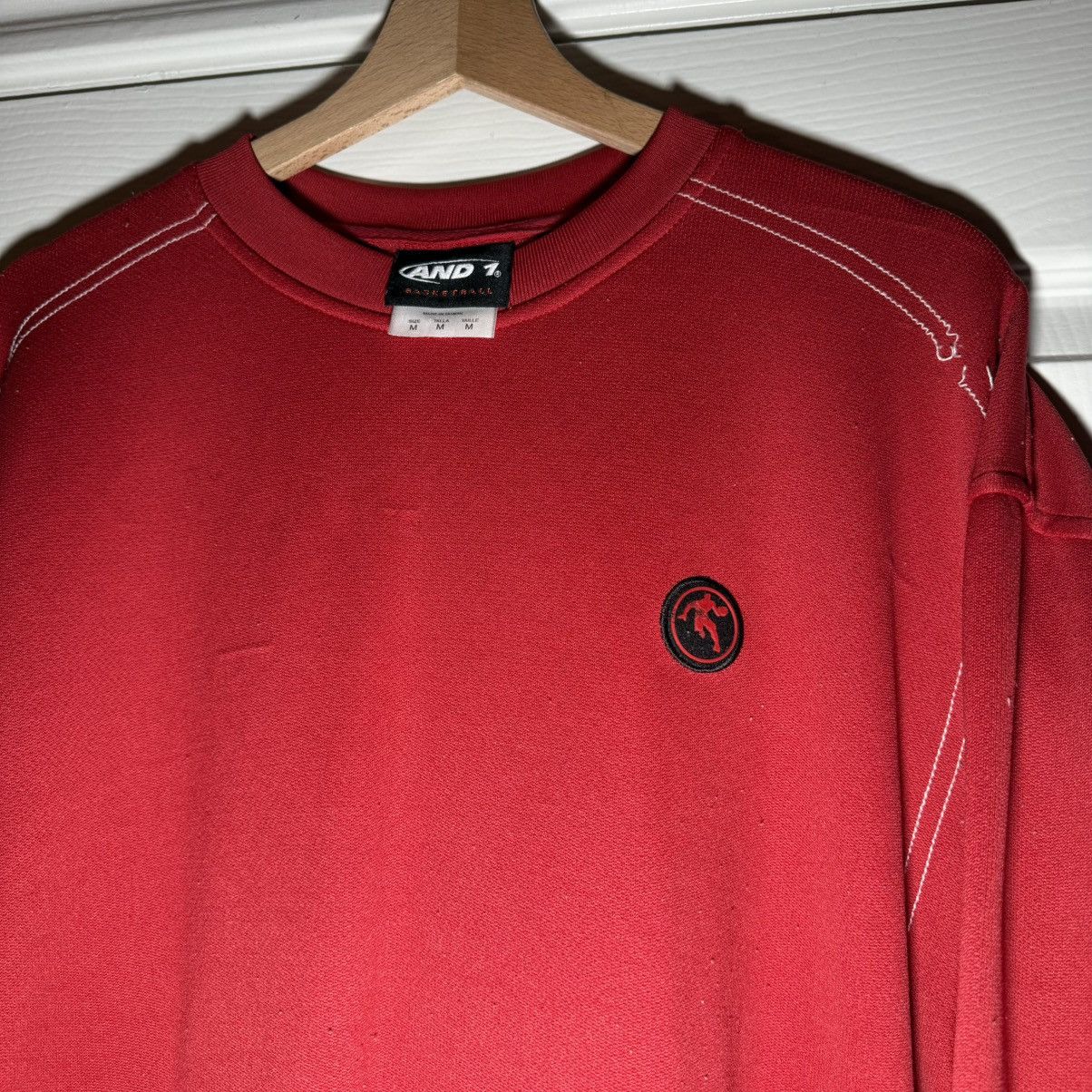 Vintage Vintage Y2K AND 1 Basketball Longsleeve Sz M Size US M / EU 48-50 / 2 - 2 Thumbnail