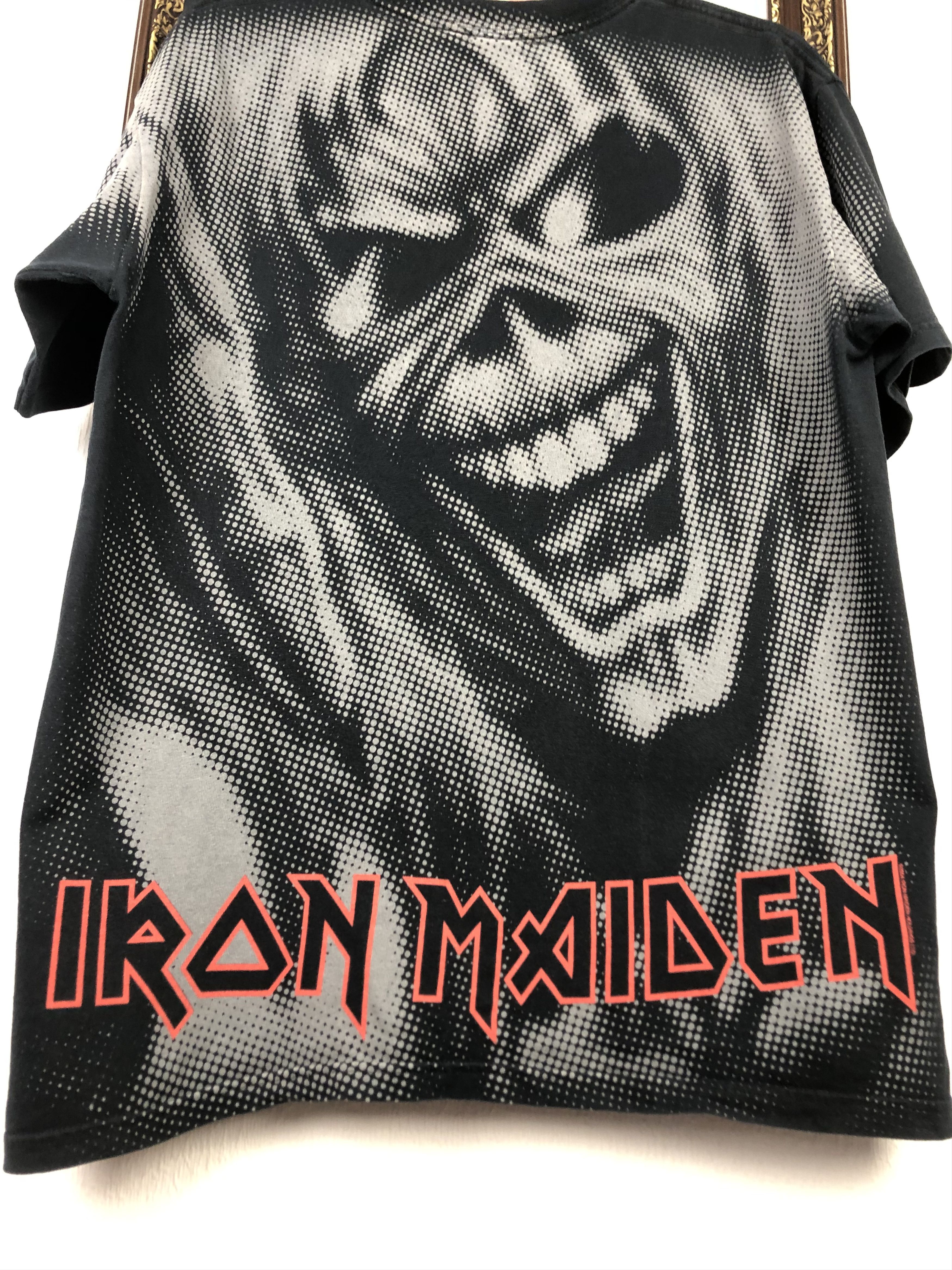 Band Tees × Vintage Vintage Iron Maiden The Number of The Beast Band Shirt Tee Size US M / EU 48-50 / 2 - 7 Thumbnail