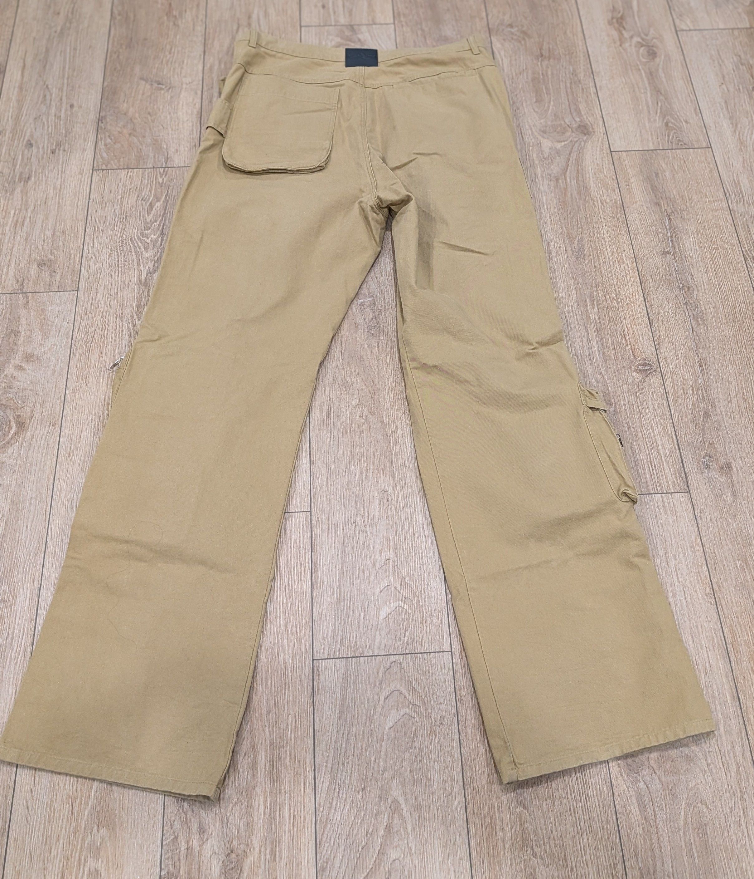 Lanvin Lanvin x Future Utility Pocket Cotton Pants Sand 52 US 36 Size US 36 / EU 52 - 6 Thumbnail