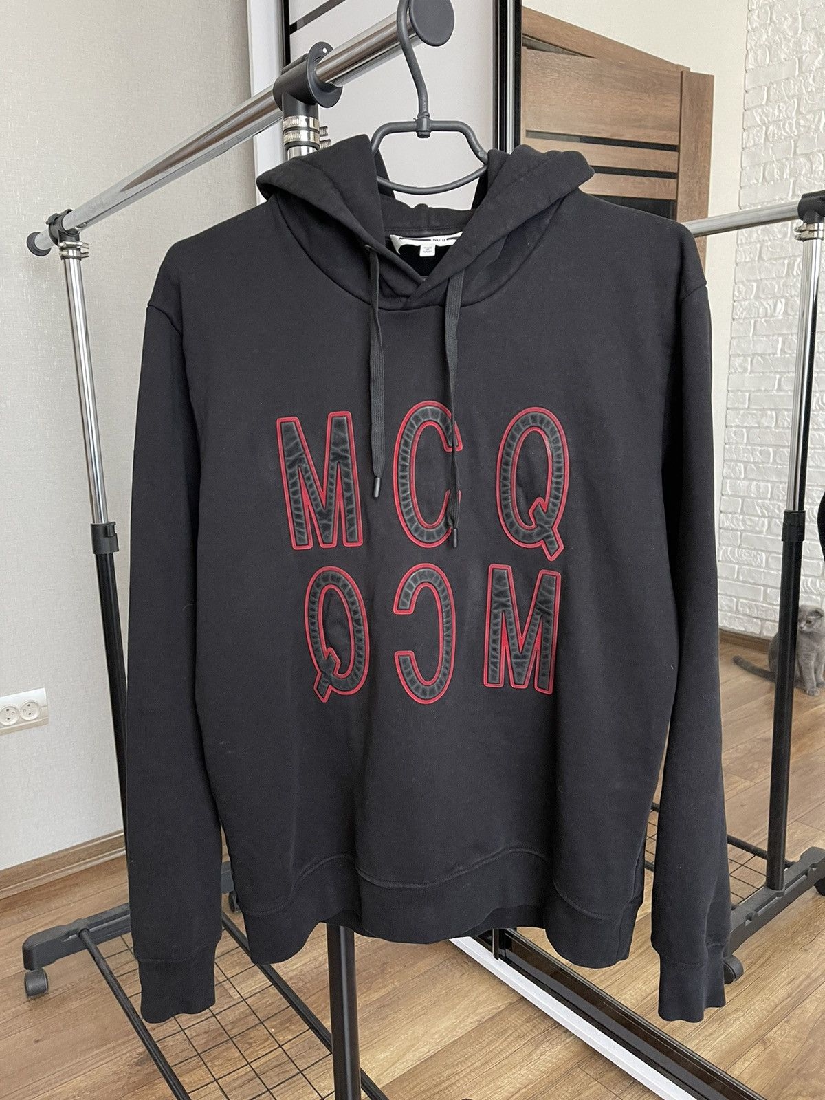 Alexander McQueen Alexander McQueen Hoodie Pullover Big Logo MCQ Size US M / EU 48-50 / 2 - 3 Thumbnail