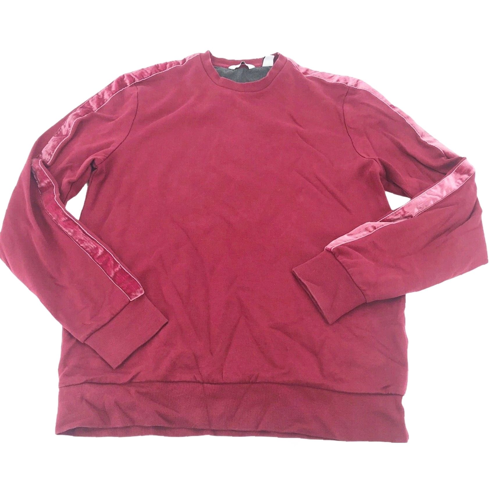 Calvin Klein Y2K CALVIN KLEIN Sweatshirt Women Size S Pink Striped Long Sleeve Lounge Comfy Size S / US 4 / IT 40 - 2 Thumbnail