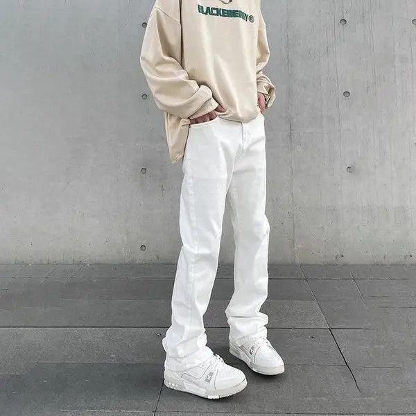 Jean × Vintage Retro utility carpenter flared jeans trousers y2k Size US 30 / EU 46 - 3 Thumbnail