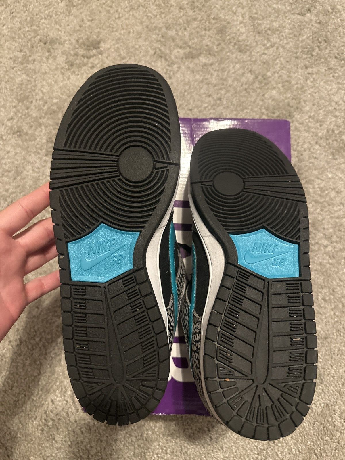 Nike SB Nike SB Dunk Low Pro Atmos Elephant Size US 10.5 / EU 43-44 - 4 Thumbnail