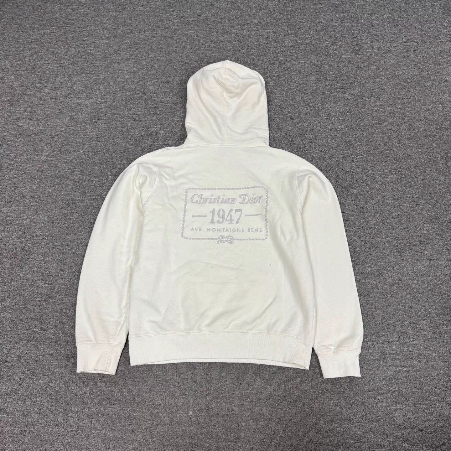 Dior Dior 1947 Big Back Logo Unisex Hoodie L Size US L / EU 52-54 / 3 - 1 Thumbnail