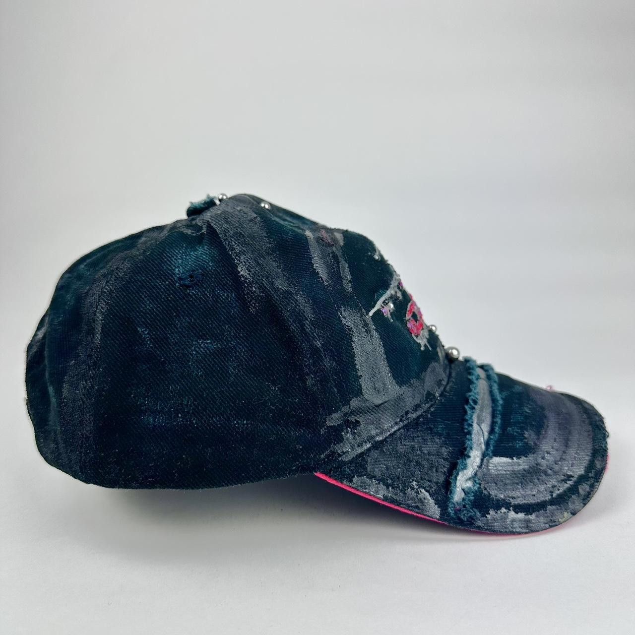 Other ASTROBOI* C5M Super Galaxy Black Rhinestone Pierced Hat Size ONE SIZE - 3 Thumbnail