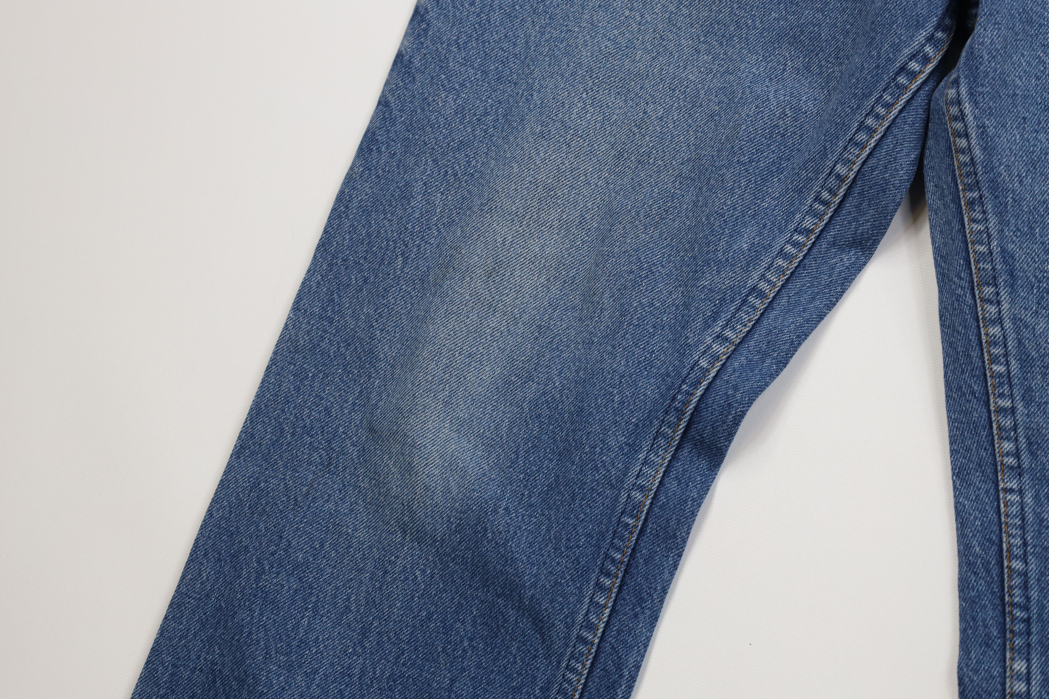 Vintage Vintage 70s Streetwear Straight Leg Denim Jeans Blue USA Size US 34 / EU 50 - 7 Thumbnail