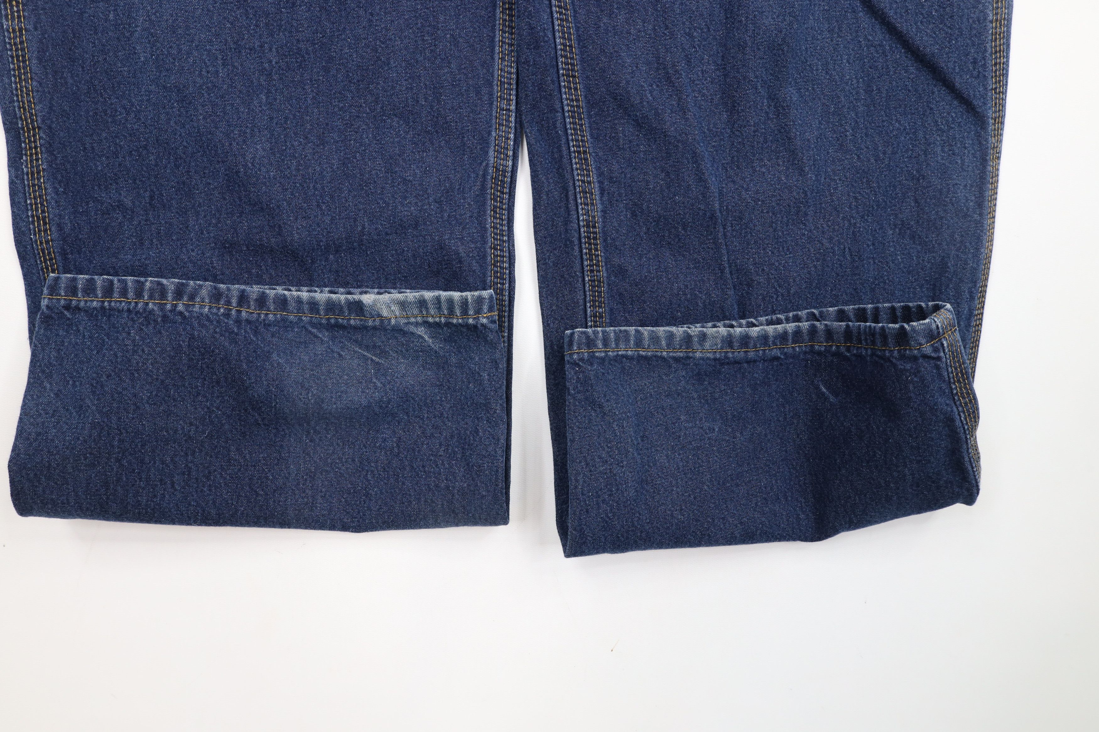 Carhartt × Vintage Vintage Y2K 2004 Carhartt Spell Out Wide Leg Dungaree Jeans Size US 40 / EU 56 - 5 Thumbnail