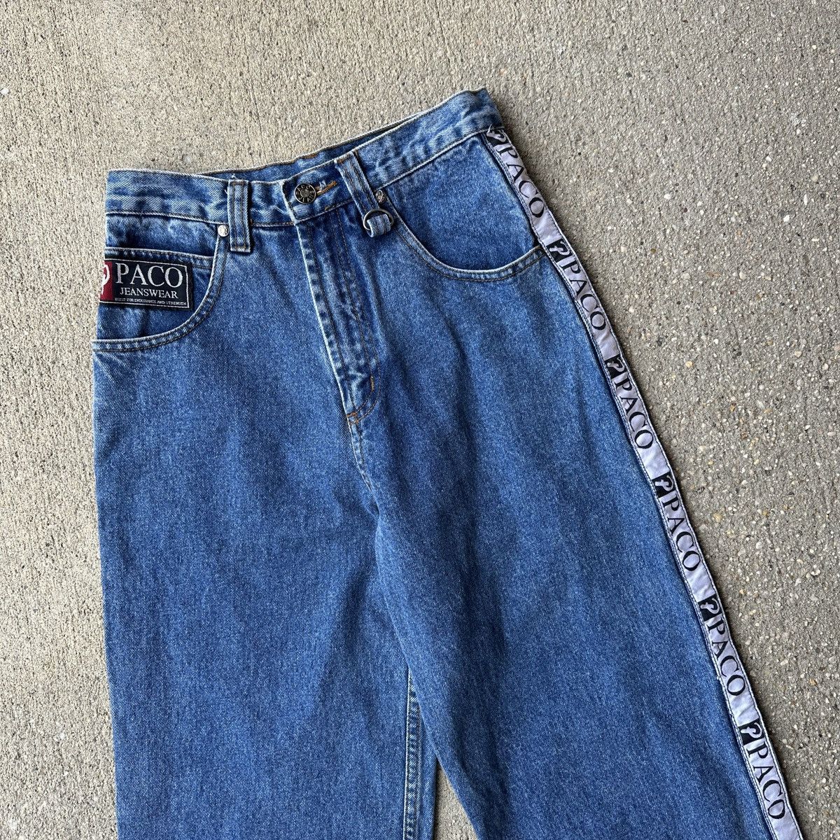 Vintage Vintage Paco Jeans Size 24" / US 00 / IT 34 - 4 Thumbnail
