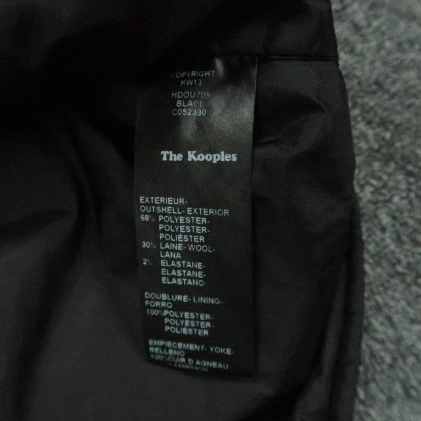 The Kooples The Kooples Vest Men Medium Black Full Zip Pockets Down Fill Insulated Zip Size US M / EU 48-50 / 2 - 4 Thumbnail
