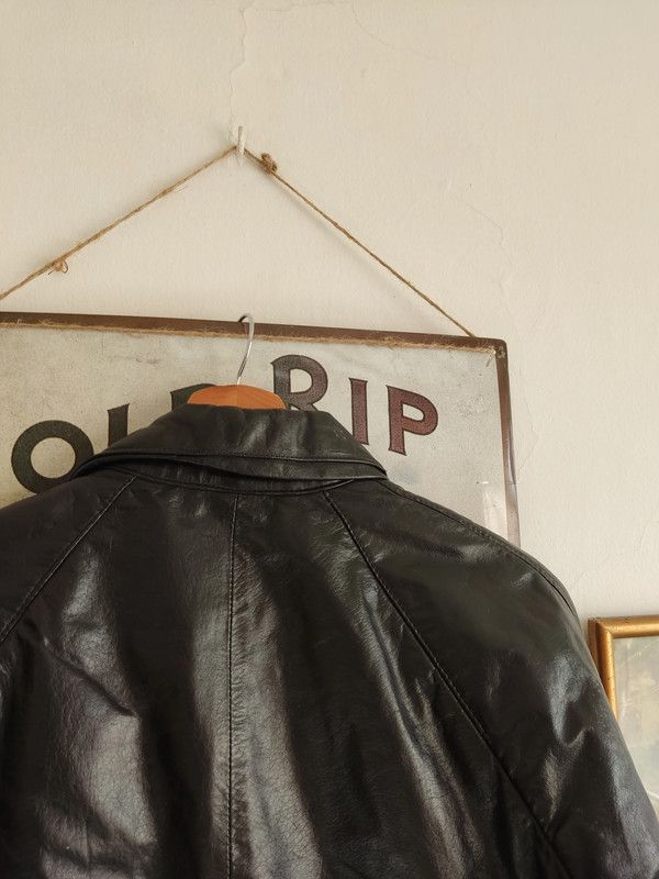 Japanese Brand × Vintage Vintage Leather jacket moto avant garde swag drip y2k 90s Size US S / EU 44-46 / 1 - 7 Thumbnail