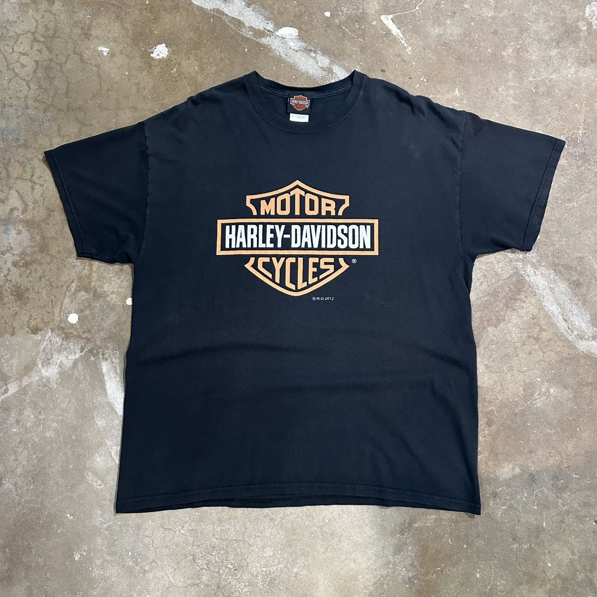 Harley Davidson Vintage Harley Davidson Classic Logo Tshirt Size US XL / EU 56 / 4 - 1 Thumbnail