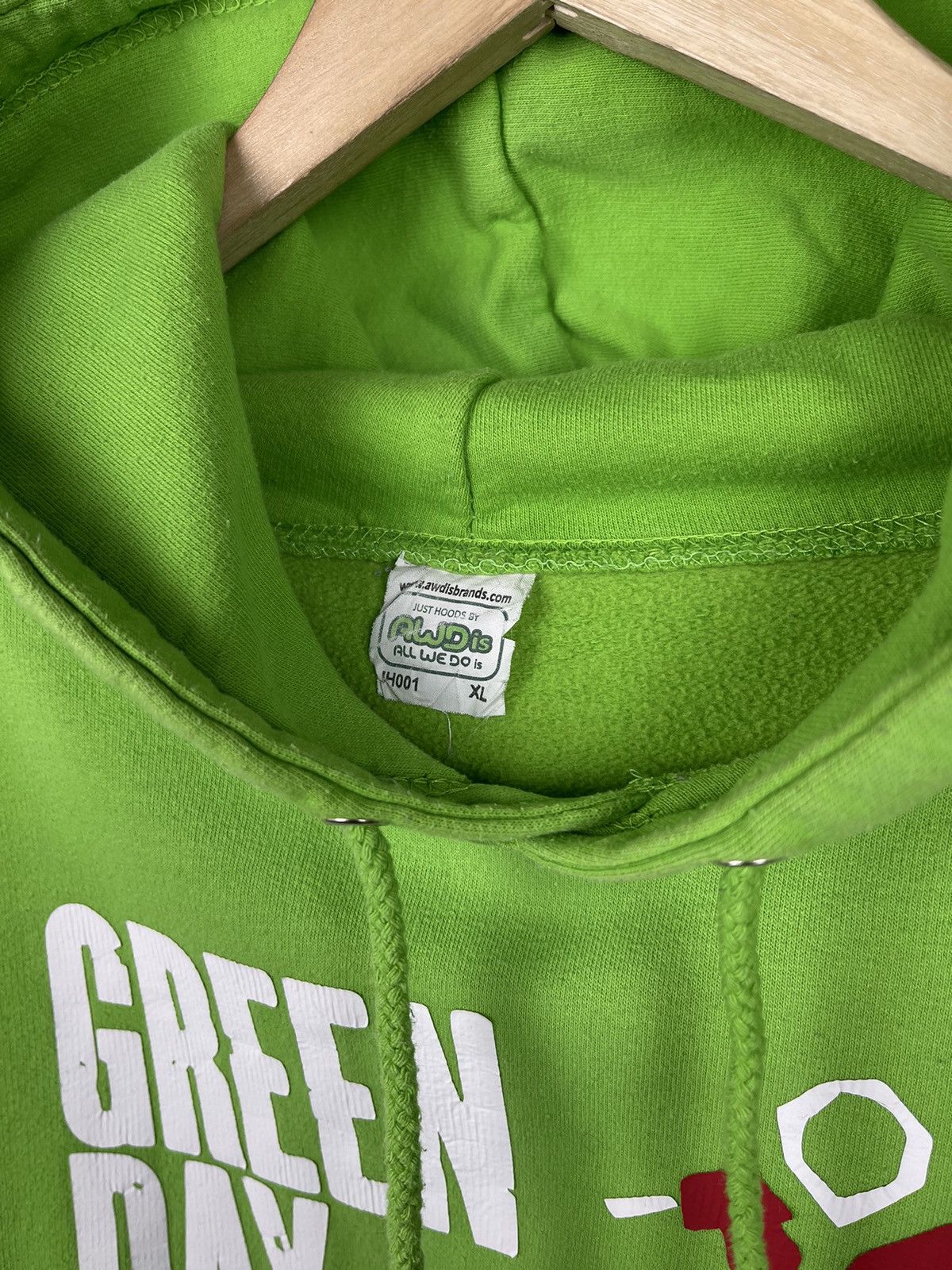 Band Tees Vintage Green Day American Idiot Green Hoodie Size XL Size US XL / EU 56 / 4 - 11 Thumbnail