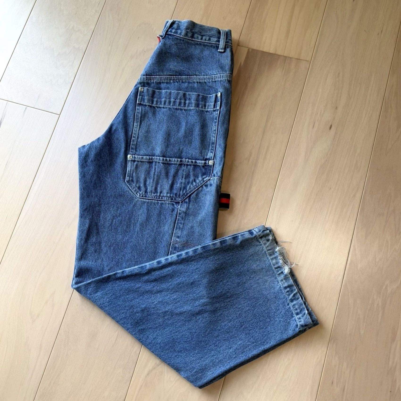 Vintage VINTAGE Canyon River Blues Jeans 29 Blue 90s Baggy Denim Streetwear Skater NYC Mens Jeans Size US 29 - 8 Thumbnail