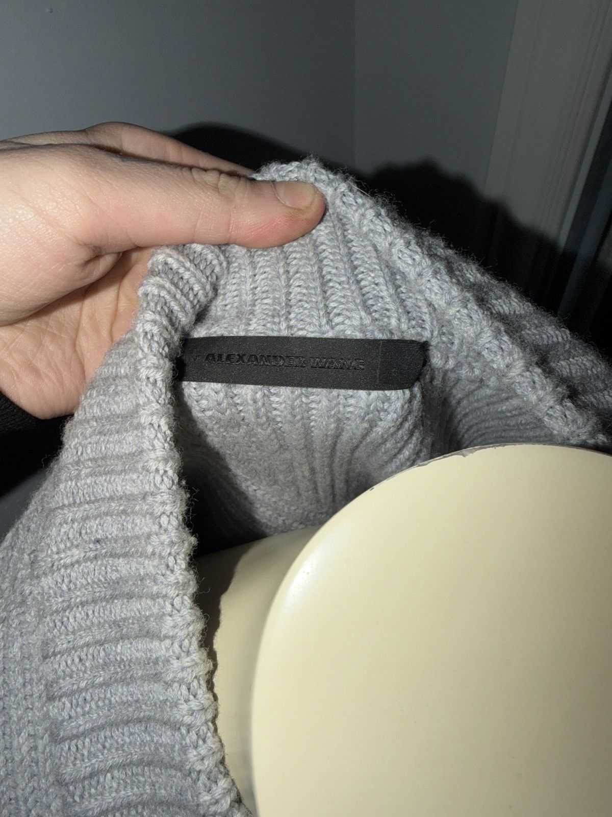 Alexander Wang Alexander Wang Assymetrical Men’s Zip up Knit Size US L / EU 52-54 / 3 - 2 Thumbnail
