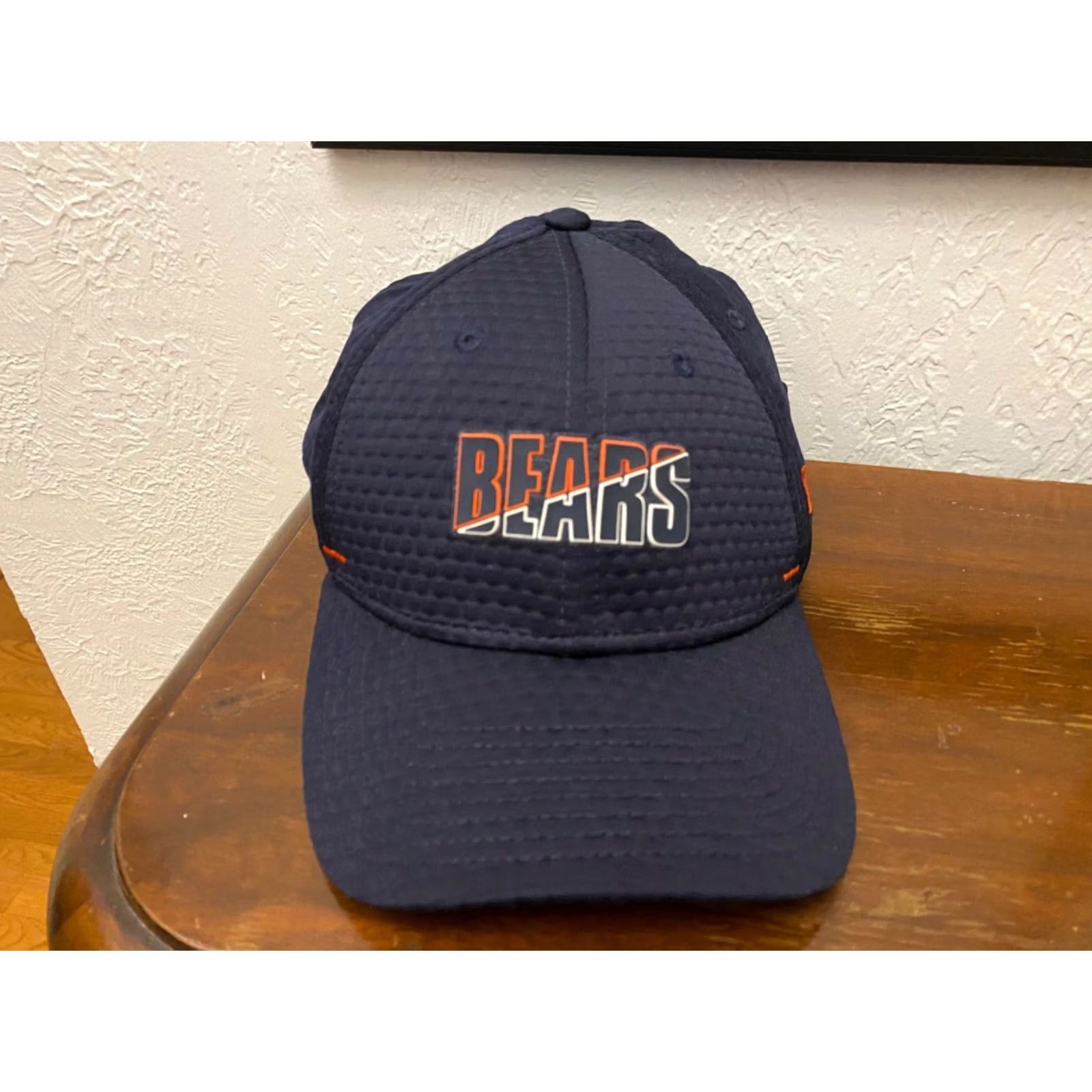 New Era New Era Chicago Bears GSH Gray Sideline Training Fitted Hat Men L/XL Blue Baseball Cap Size ONE SIZE - 2 Thumbnail