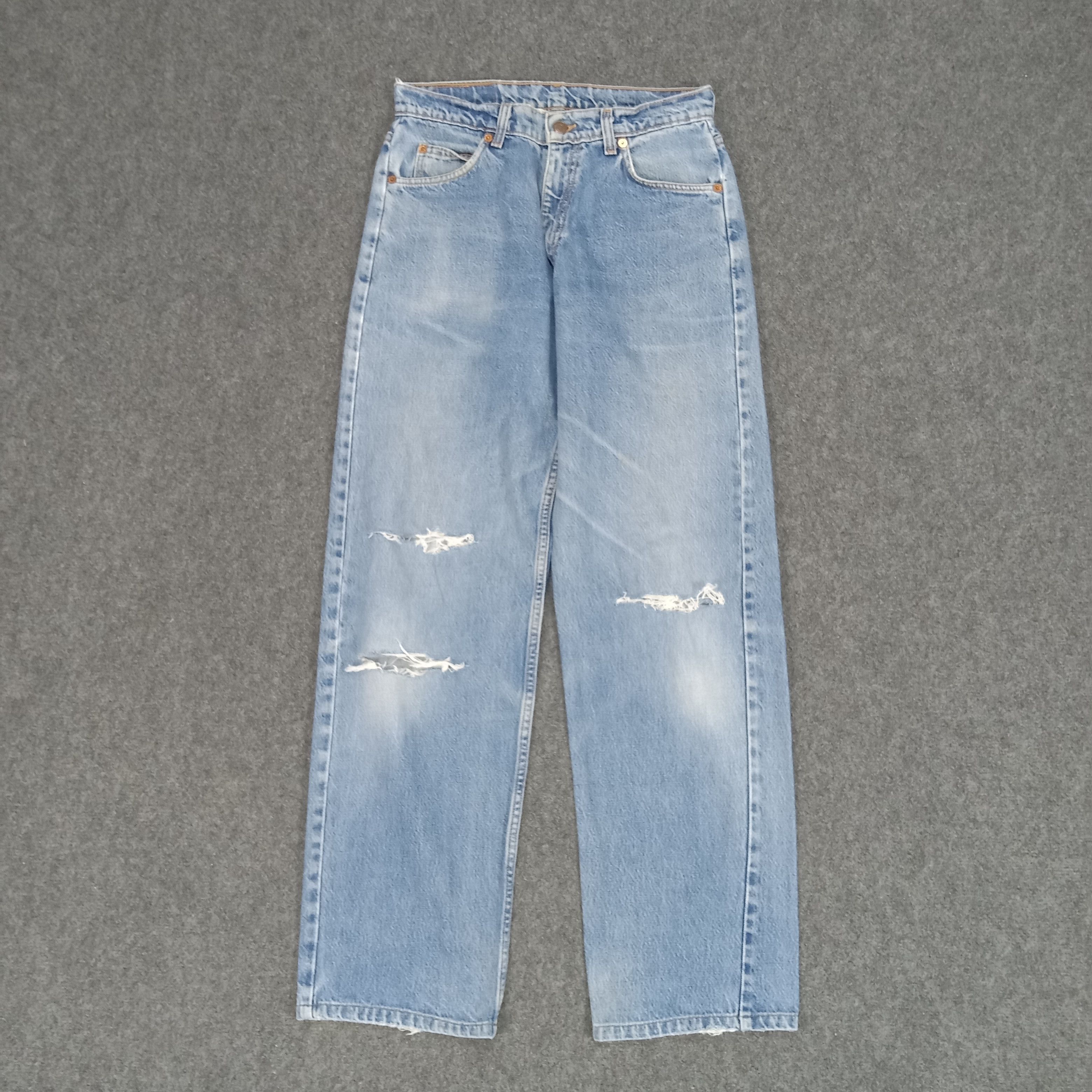 Levi's × Vintage Levi's American Distressed Style Denim Jeans Size US 28 / EU 44 - 1 Thumbnail