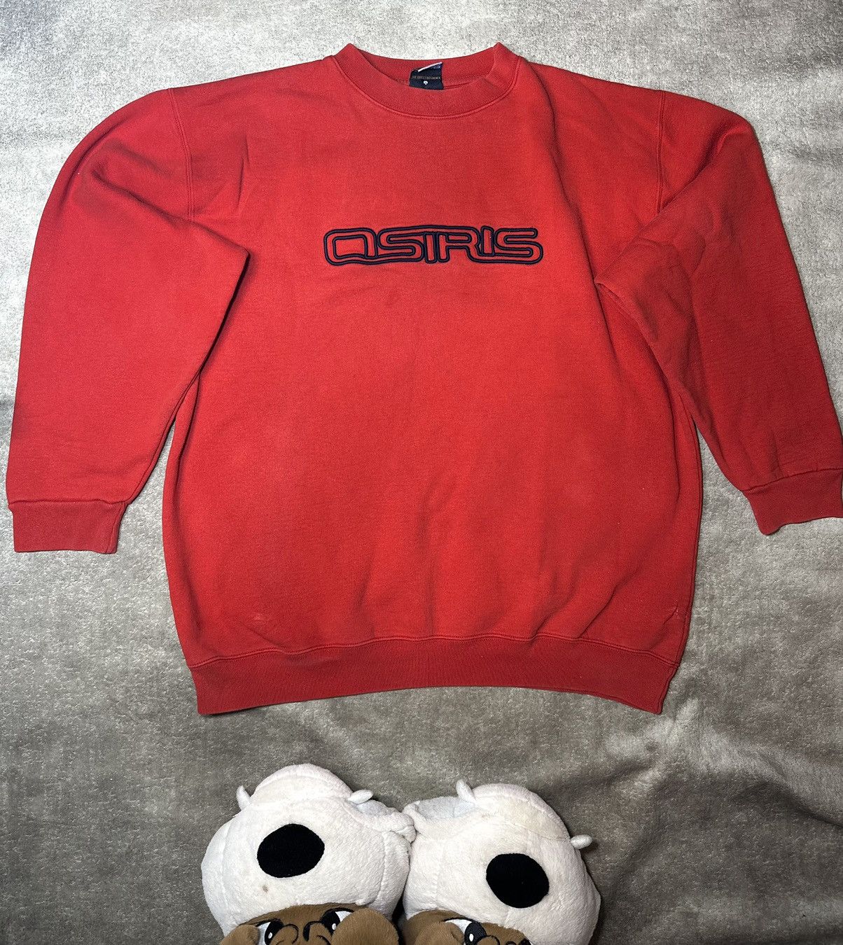 Osiris × Vintage Vintage OSIRIS Skateboard Sweatshirt Big Logo Y2K Sk8 Size US XXL / EU 58 / 5 - 1 Thumbnail
