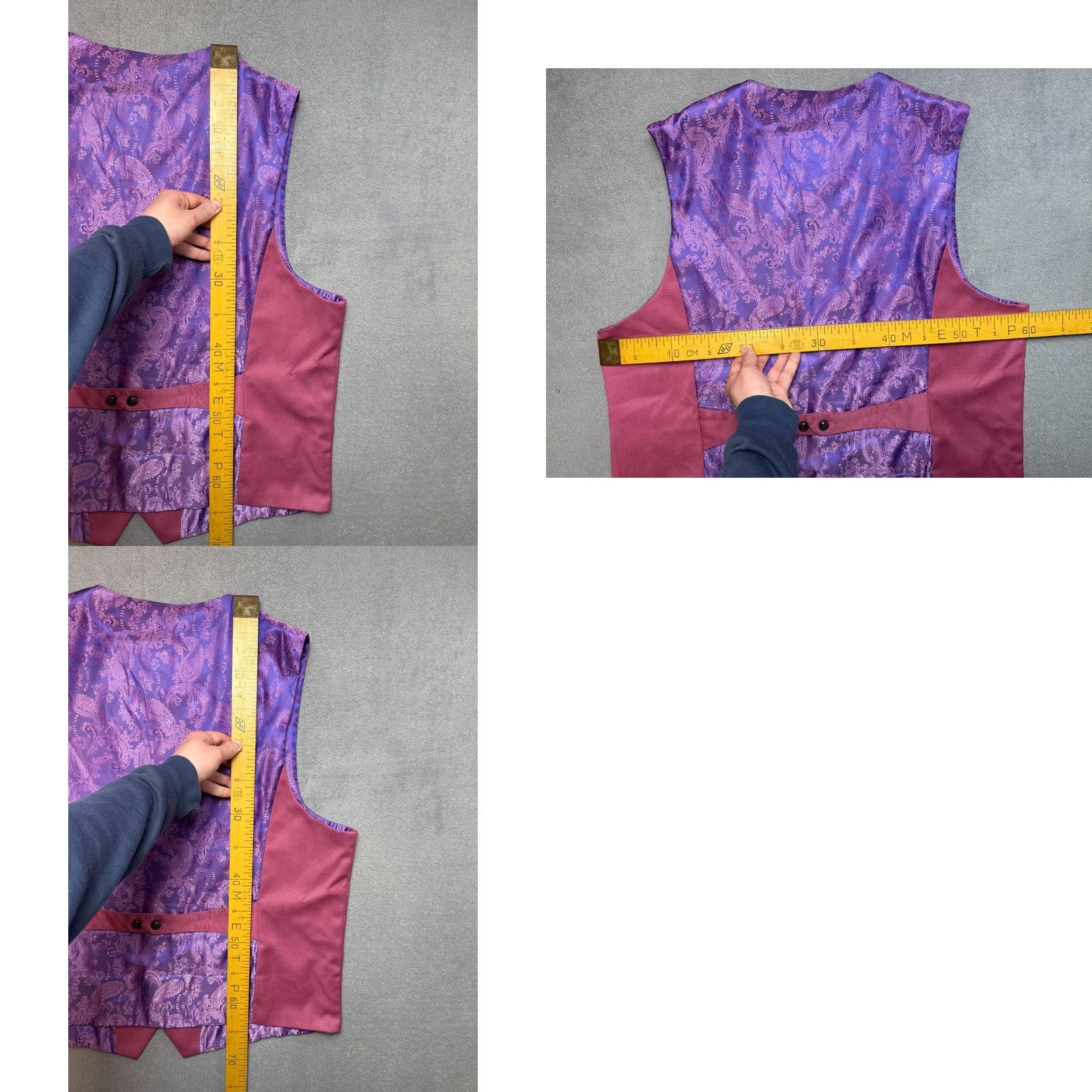 Pinko Marc Darcy Vest Waistcoat Mens size 48 Pink Kelly Suit SB Size US M / EU 48-50 / 2 - 9 Thumbnail