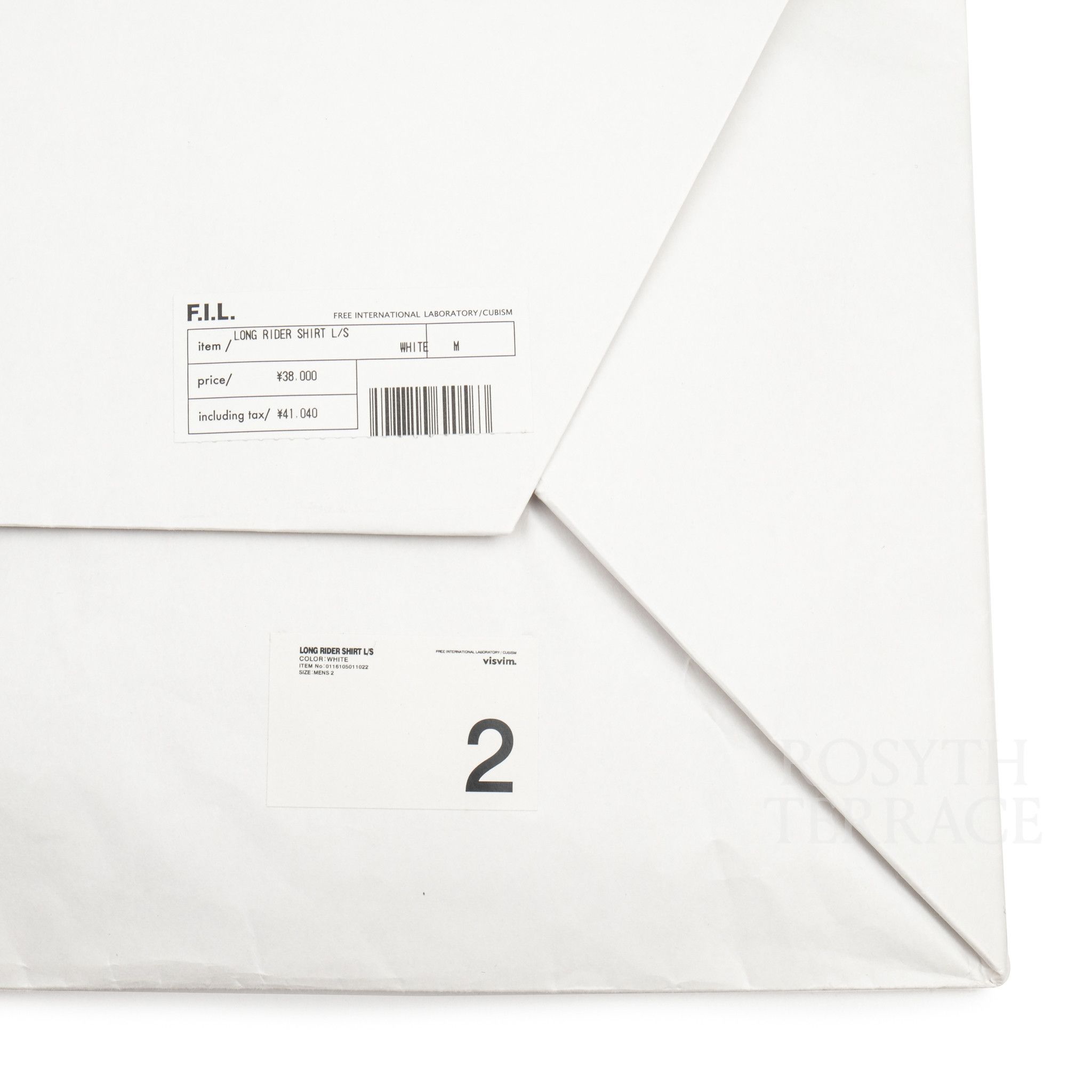 Visvim 【visvim / LONG RIDER SHIRT LS (WHITE) / SIZE 2】 Size US M / EU 48-50 / 2 - 6 Thumbnail