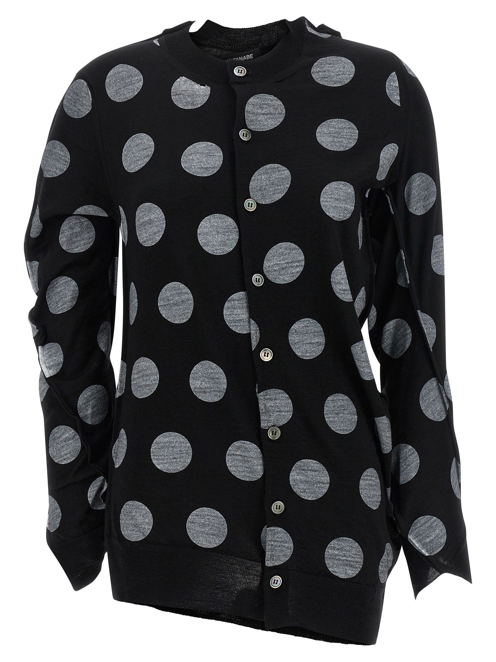 Junya Watanabe Polka dot maxi cardigan Size L / US 10 / IT 46 - 1 Thumbnail