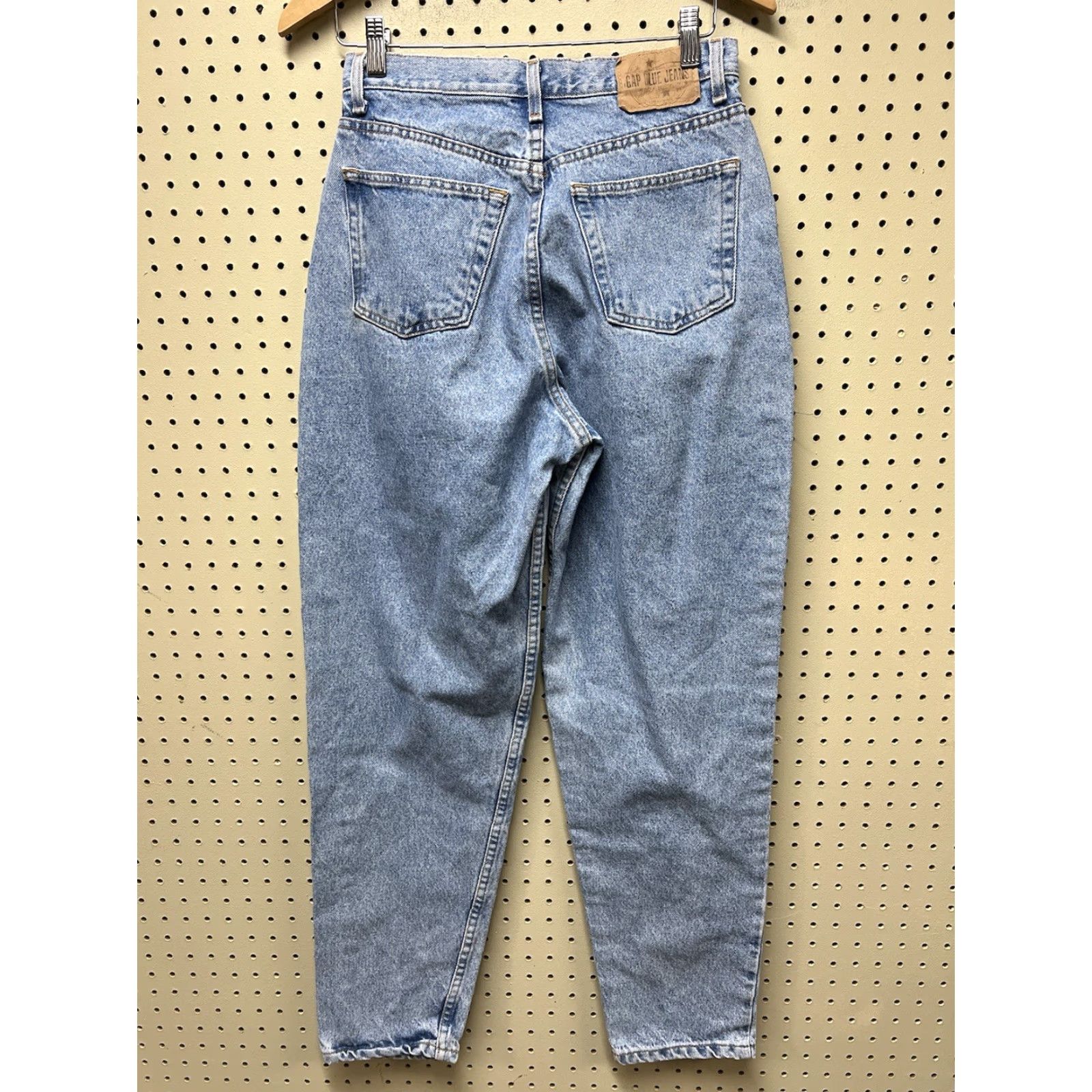 Gap VINTAGE Gap Jeans Womens 10 Regular Reverse Fit Mom Light Wash Denim 90s Size 32" / US 10 / IT 46 - 2 Thumbnail